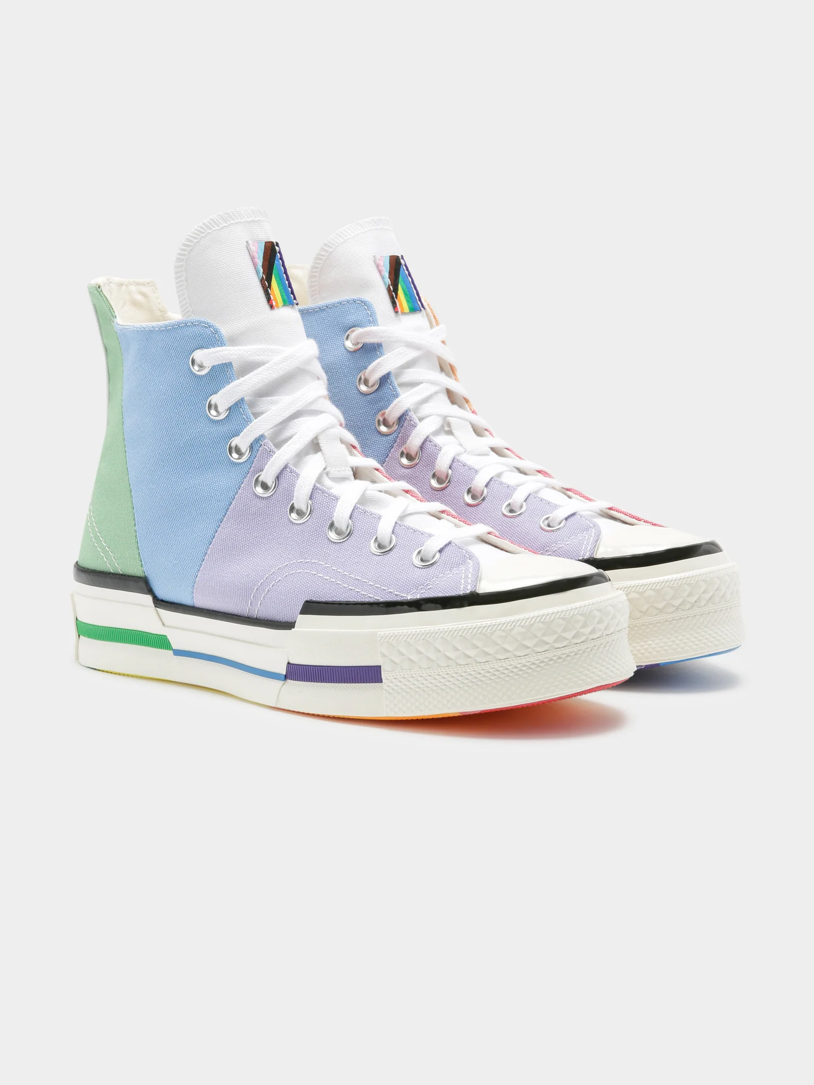 Unisex Chuck 70 Plus High Top Pride Sneakers - Image 7