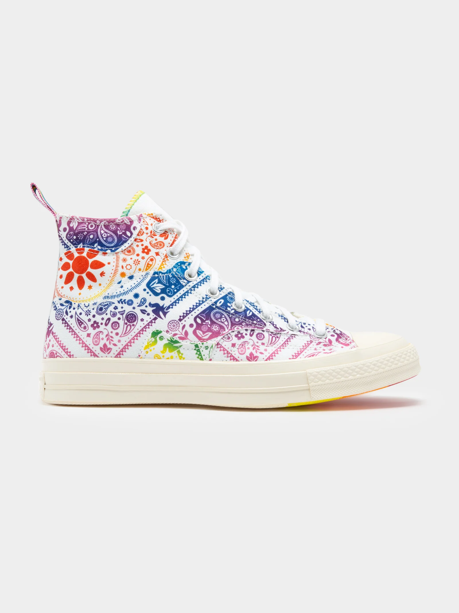 Unisex Chuck 70 Pride High-Top Sneakers - Image 2