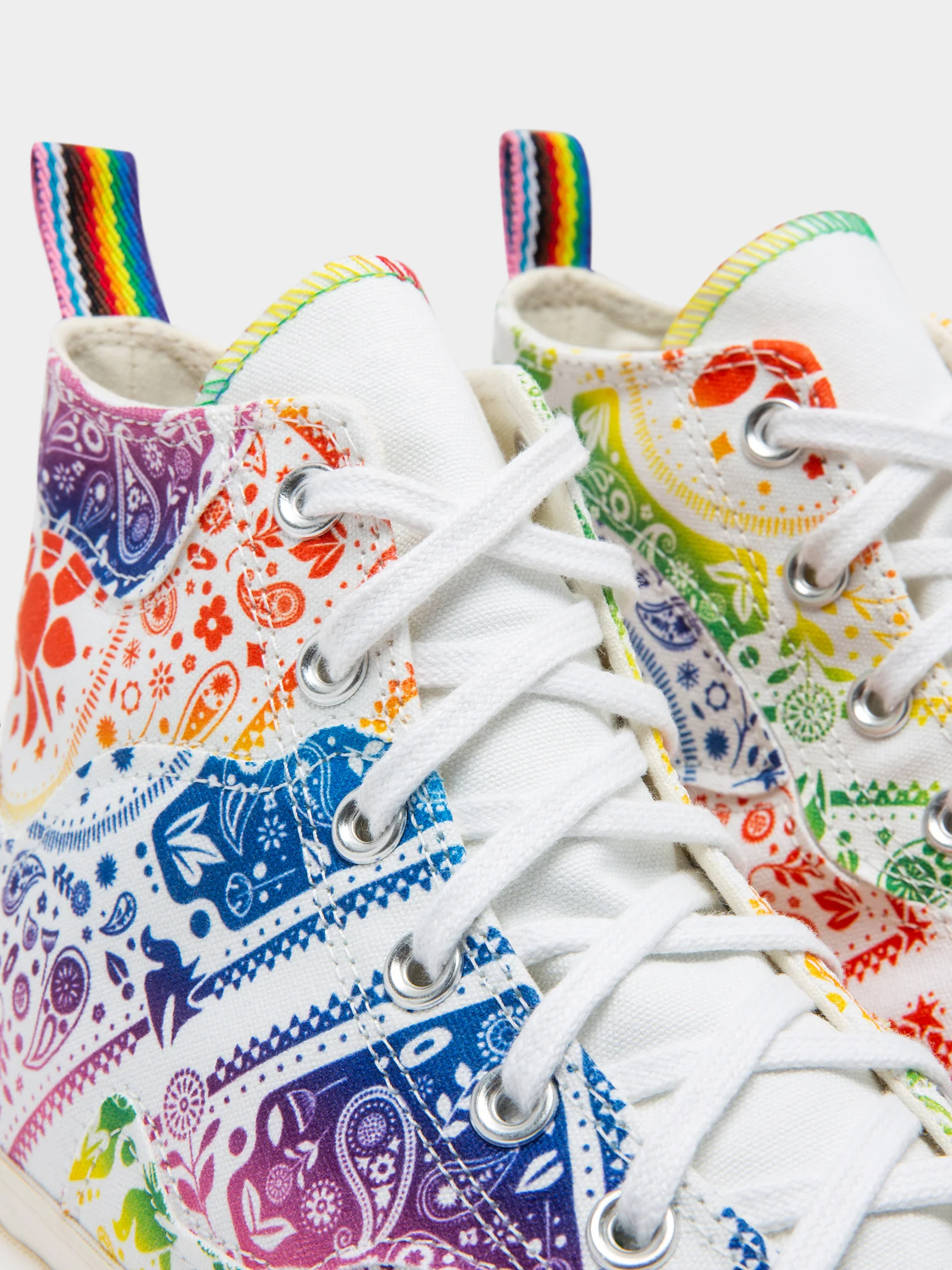 Unisex Chuck 70 Pride High-Top Sneakers - Image 5