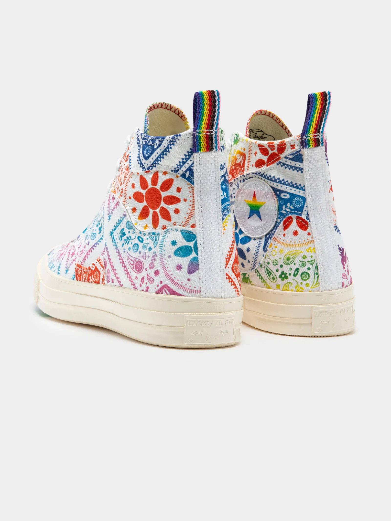 Unisex Chuck 70 Pride High-Top Sneakers - Image 8