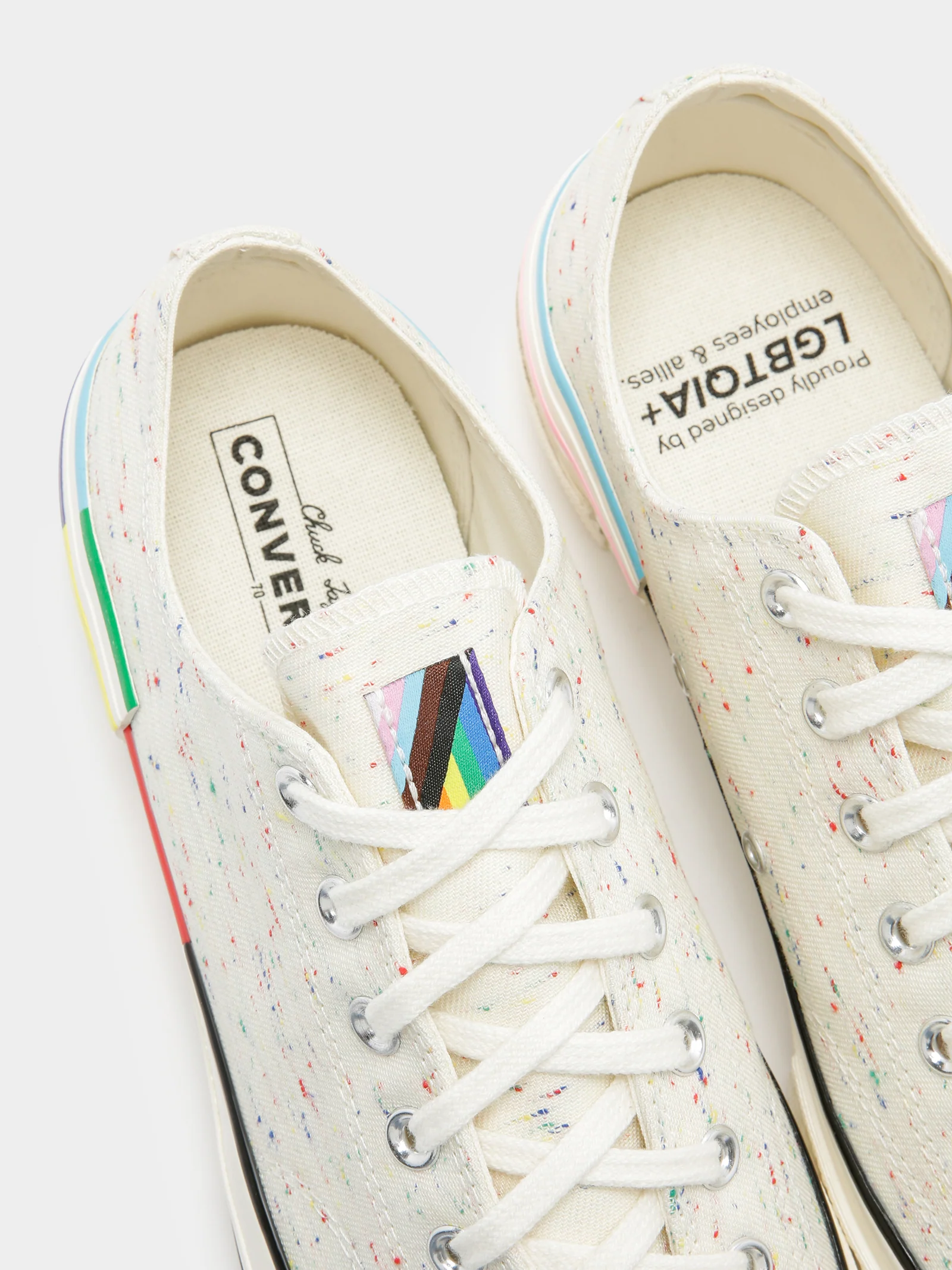 Unisex Chuck 70 Pride Low Sneakers - Image 3