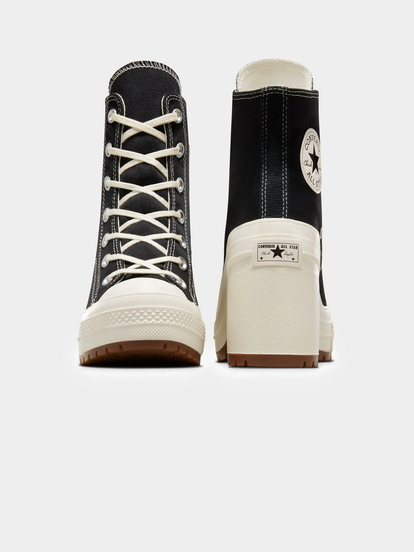 Womens Chuck Taylor 70 De Luxe Heel Sneakers - Image 3