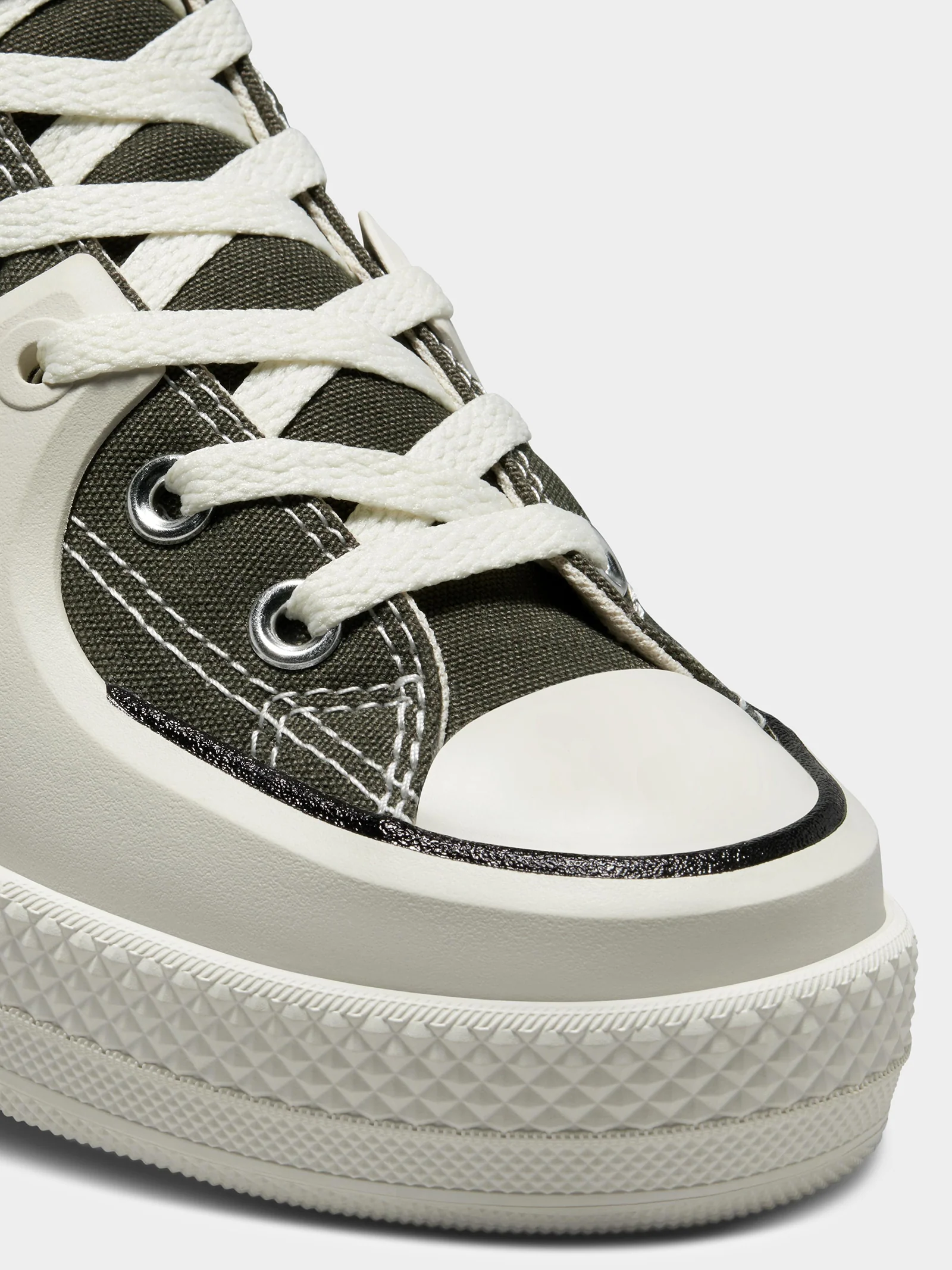 Unisex Chuck Taylor All Star Construct Deco Stitch High Top Sneakers - Image 5