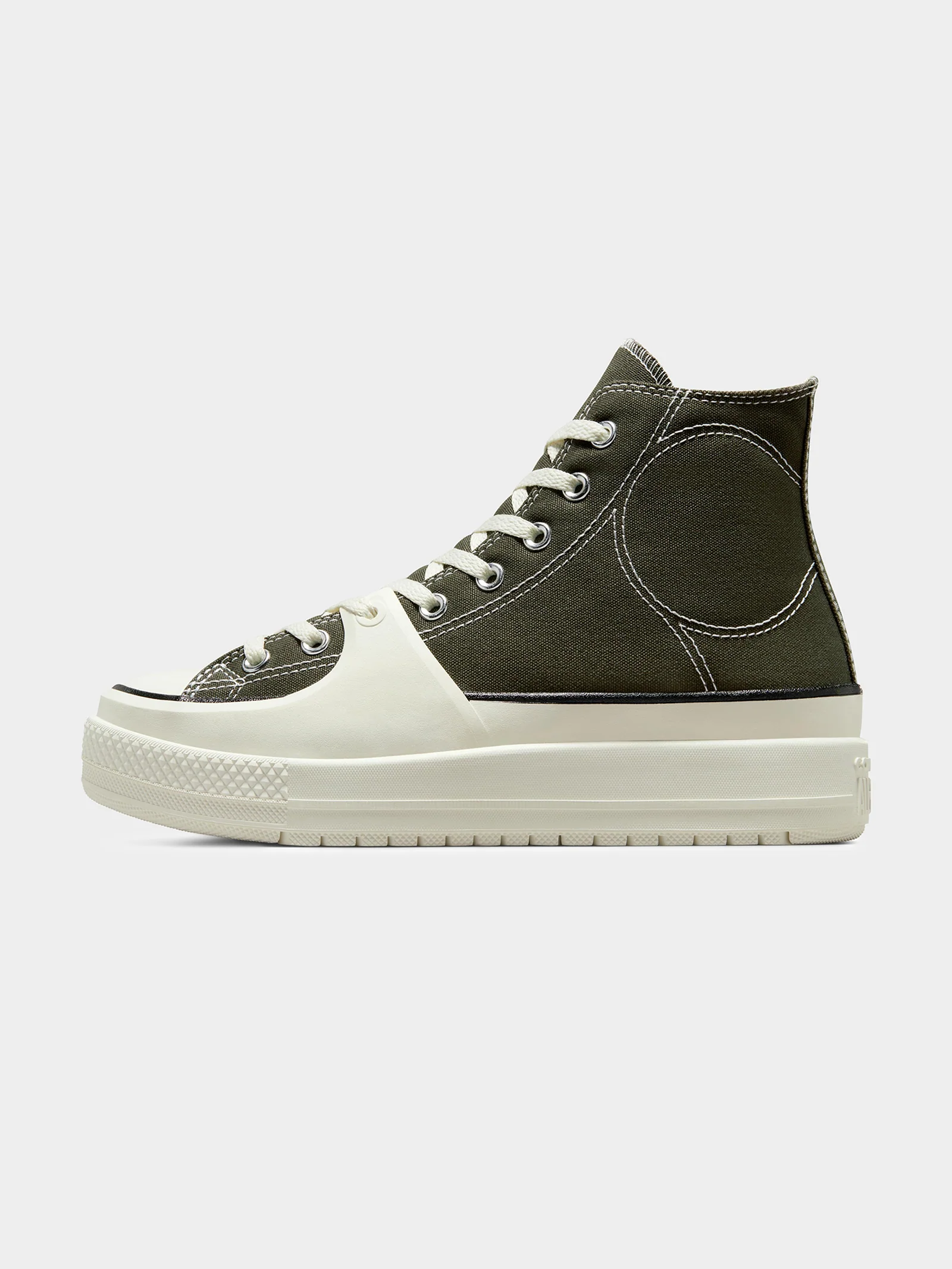 Unisex Chuck Taylor All Star Construct Deco Stitch High Top Sneakers - Image 7