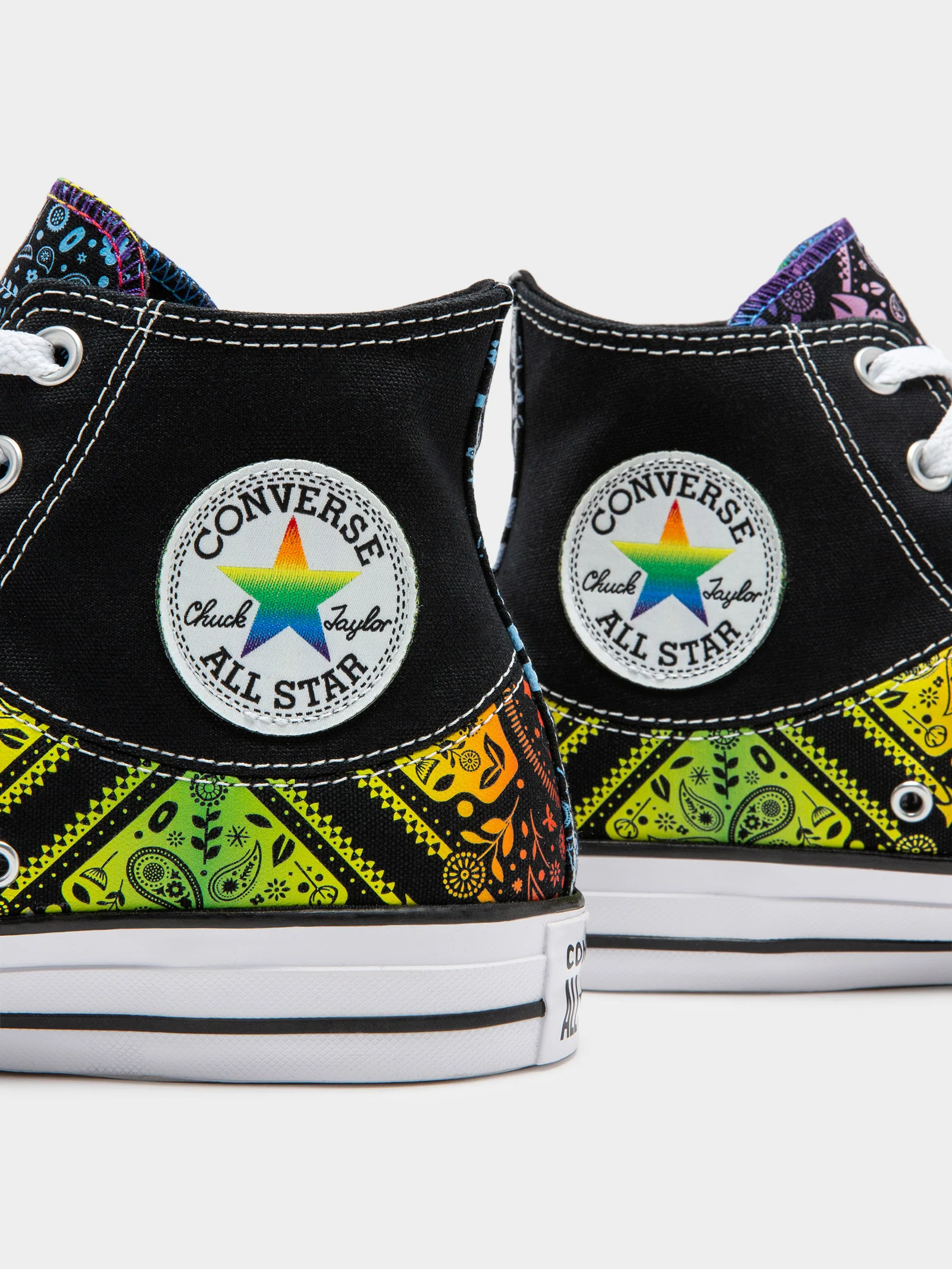Unisex Chuck Taylor All Star Pride High-Top Sneakers - Image 3