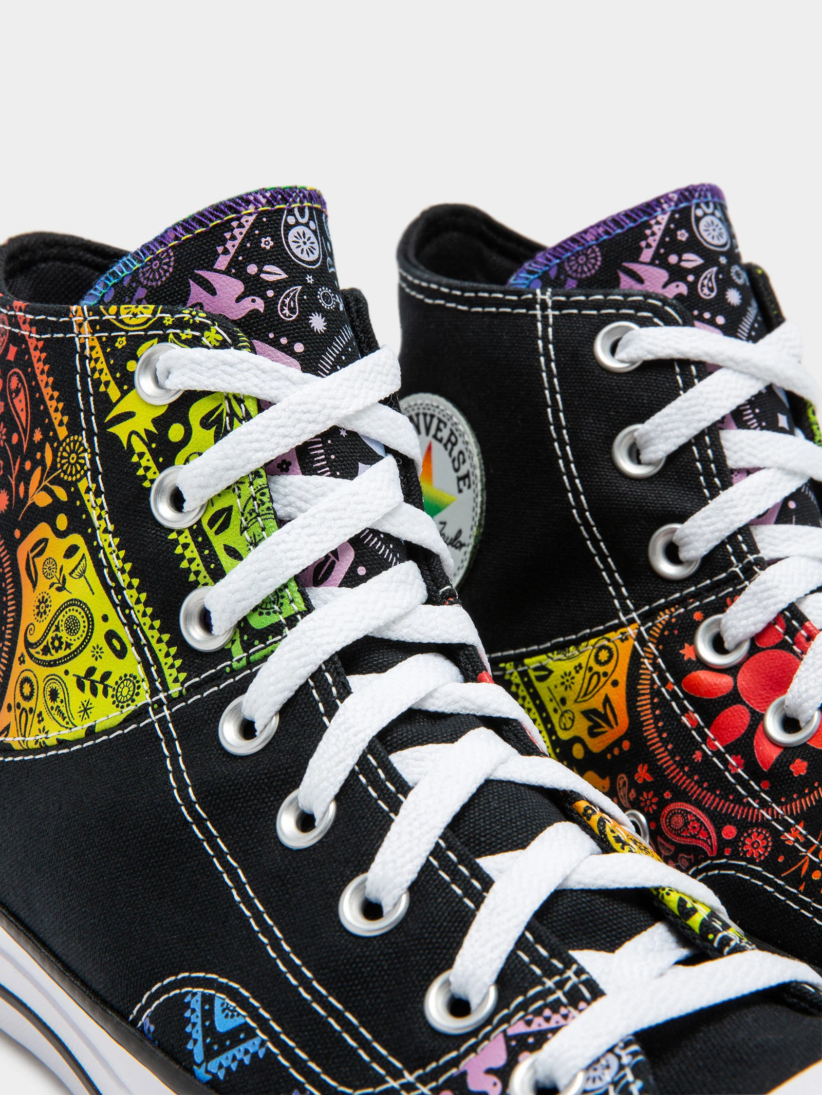 Unisex Chuck Taylor All Star Pride High-Top Sneakers - Image 5