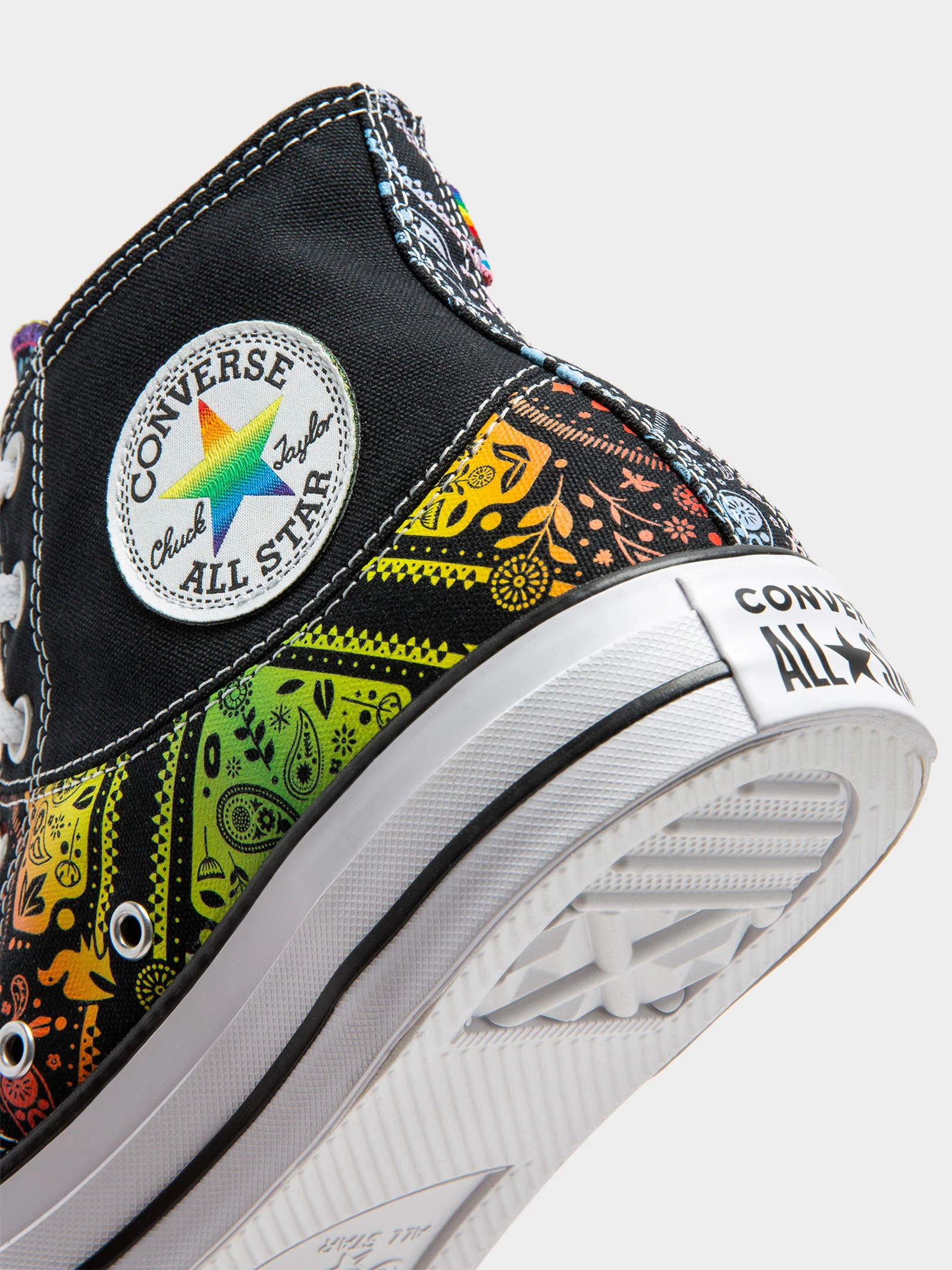 Unisex Chuck Taylor All Star Pride High-Top Sneakers - Image 6