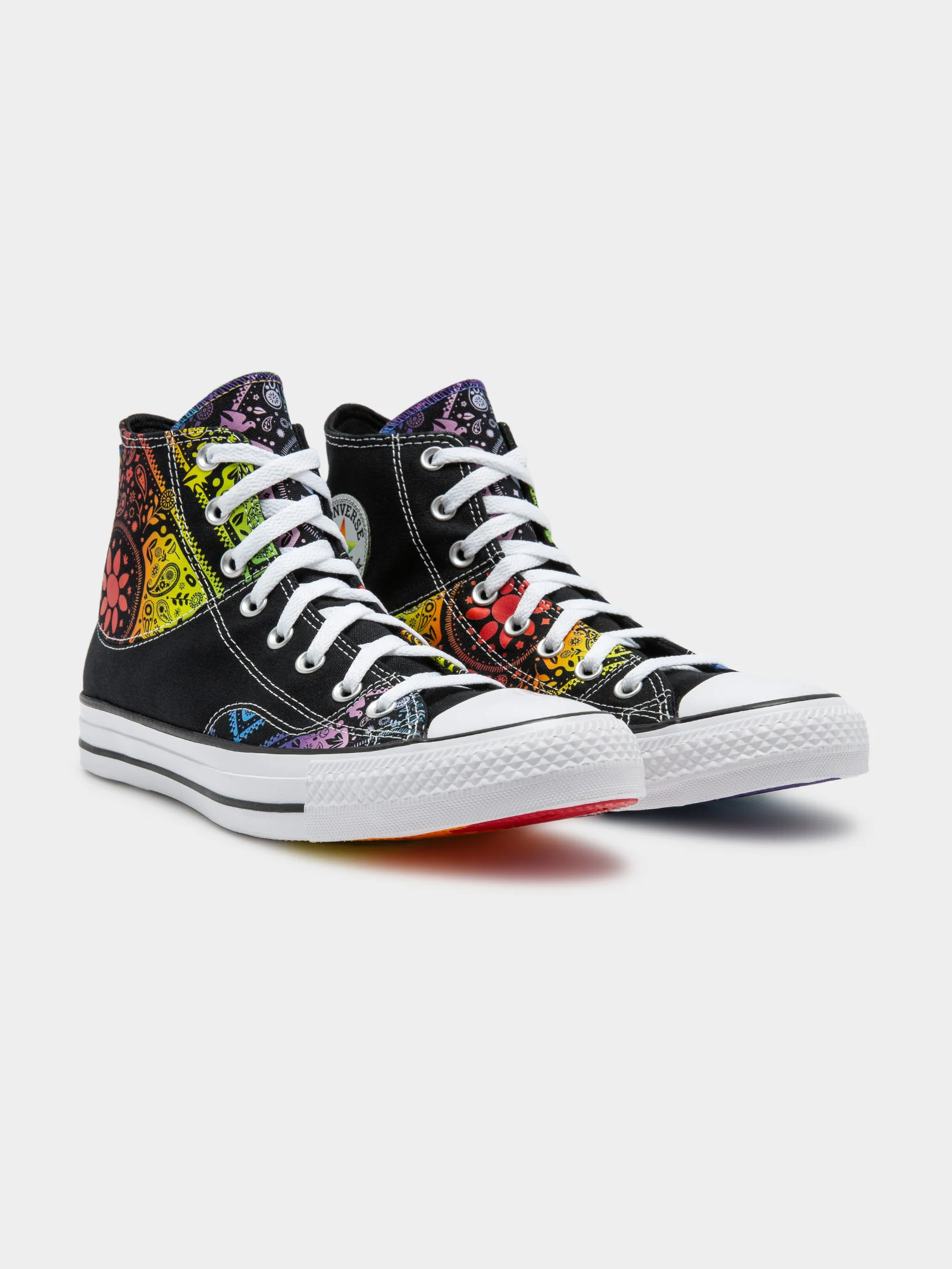 Unisex Chuck Taylor All Star Pride High-Top Sneakers - Image 7