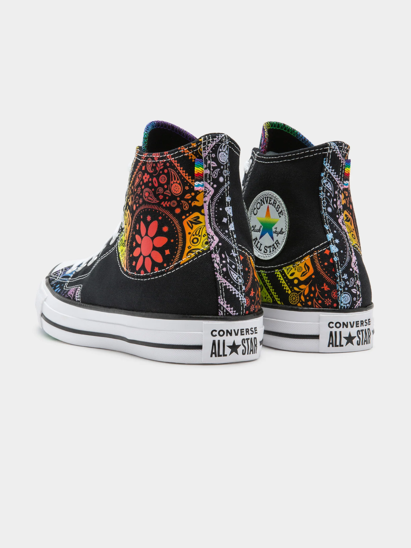 Unisex Chuck Taylor All Star Pride High-Top Sneakers - Image 8