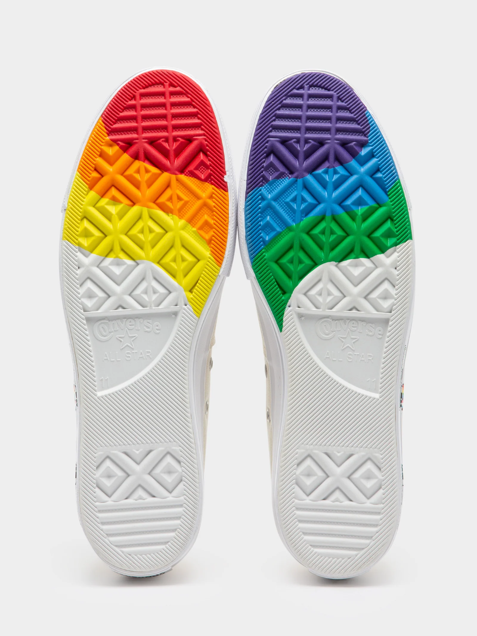 Unisex Chuck Taylor All Star Pride Lift Low-Top Platform Sneakers - Image 4