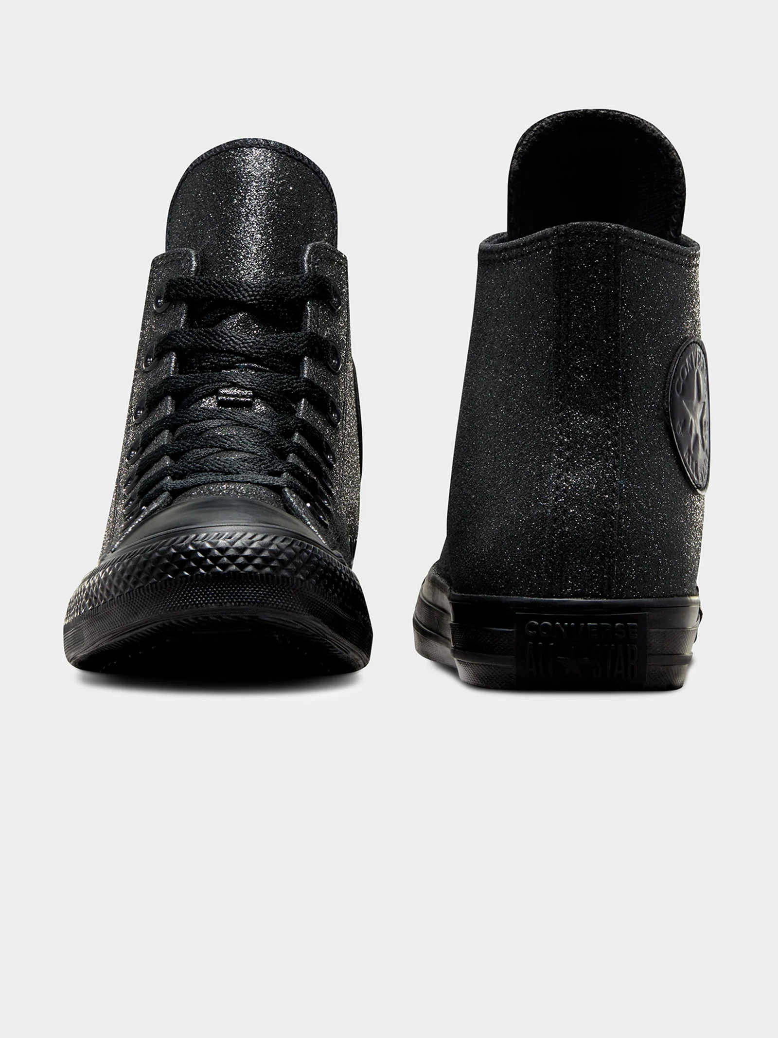 Unisex Chuck Taylor All Star Sparkle Party High Top Sneakers - Image 6