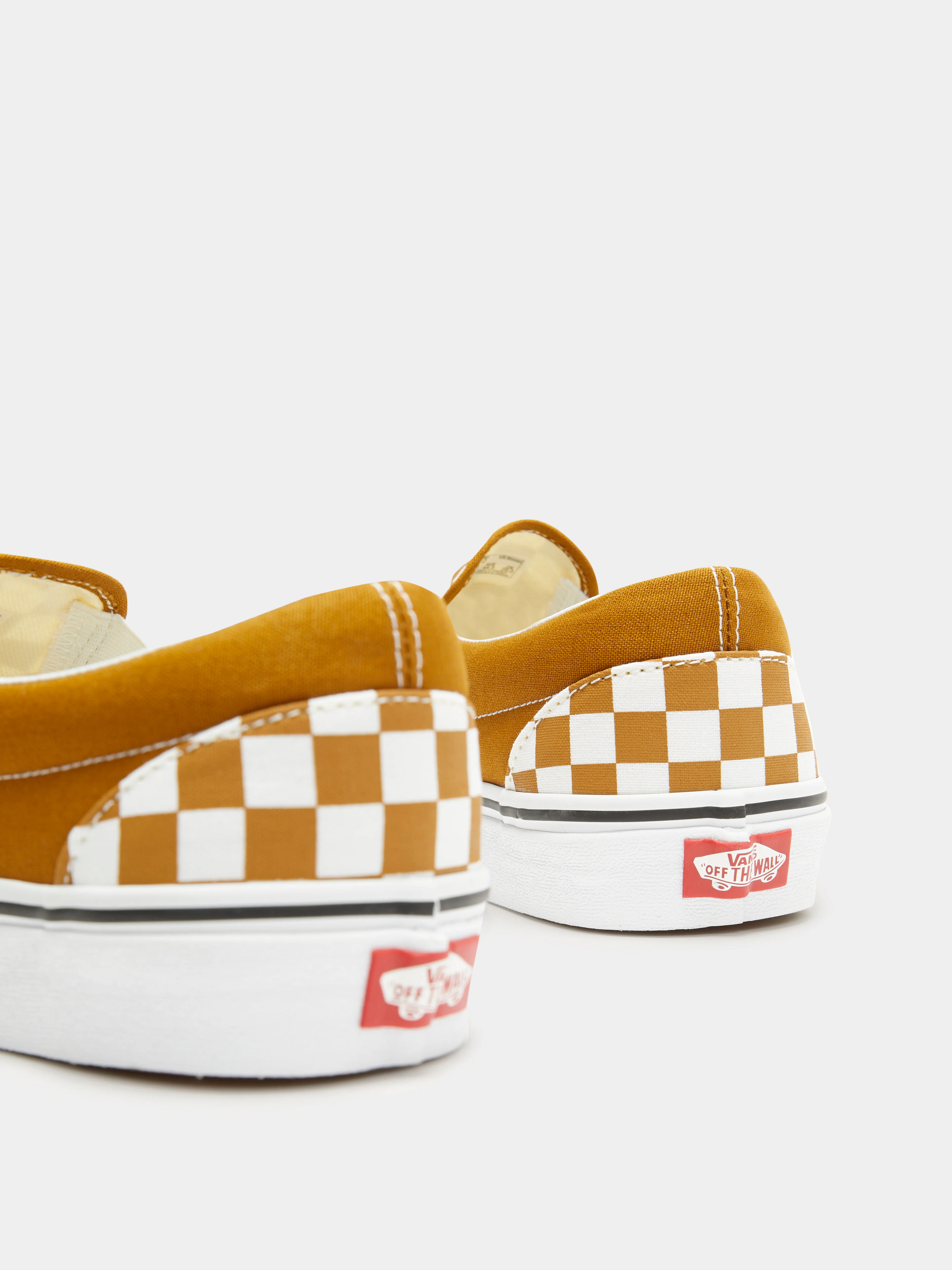 Unisex Color Theory Checkerboard Slip-On Sneakers - Image 5