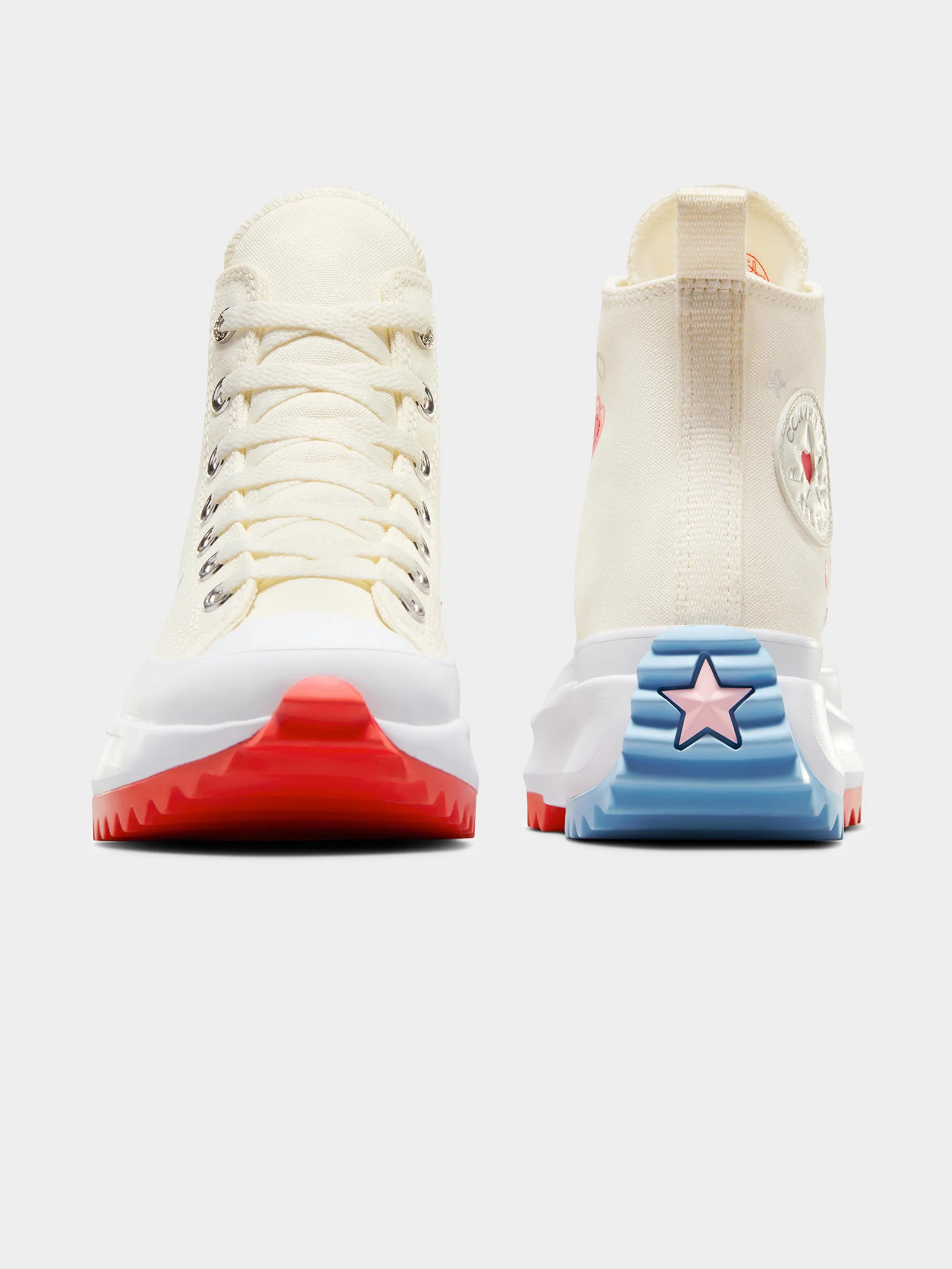 Unisex Converse Run Star Hike Y2K Heart High Top Sneakers - Image 10
