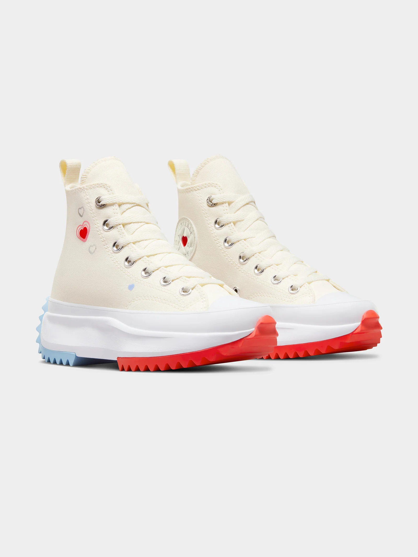Unisex Converse Run Star Hike Y2K Heart High Top Sneakers - Image 2