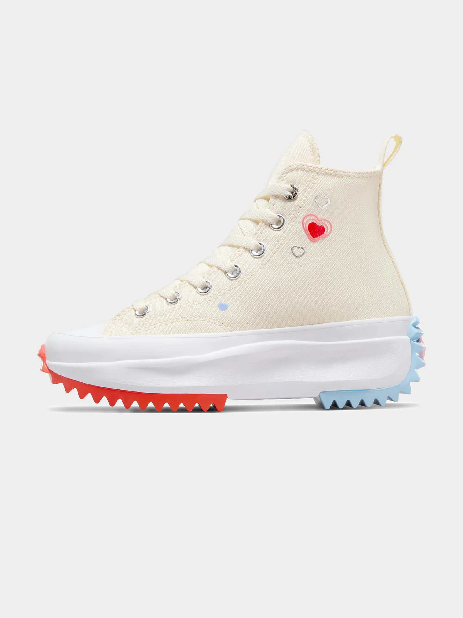 Unisex Converse Run Star Hike Y2K Heart High Top Sneakers - Image 6