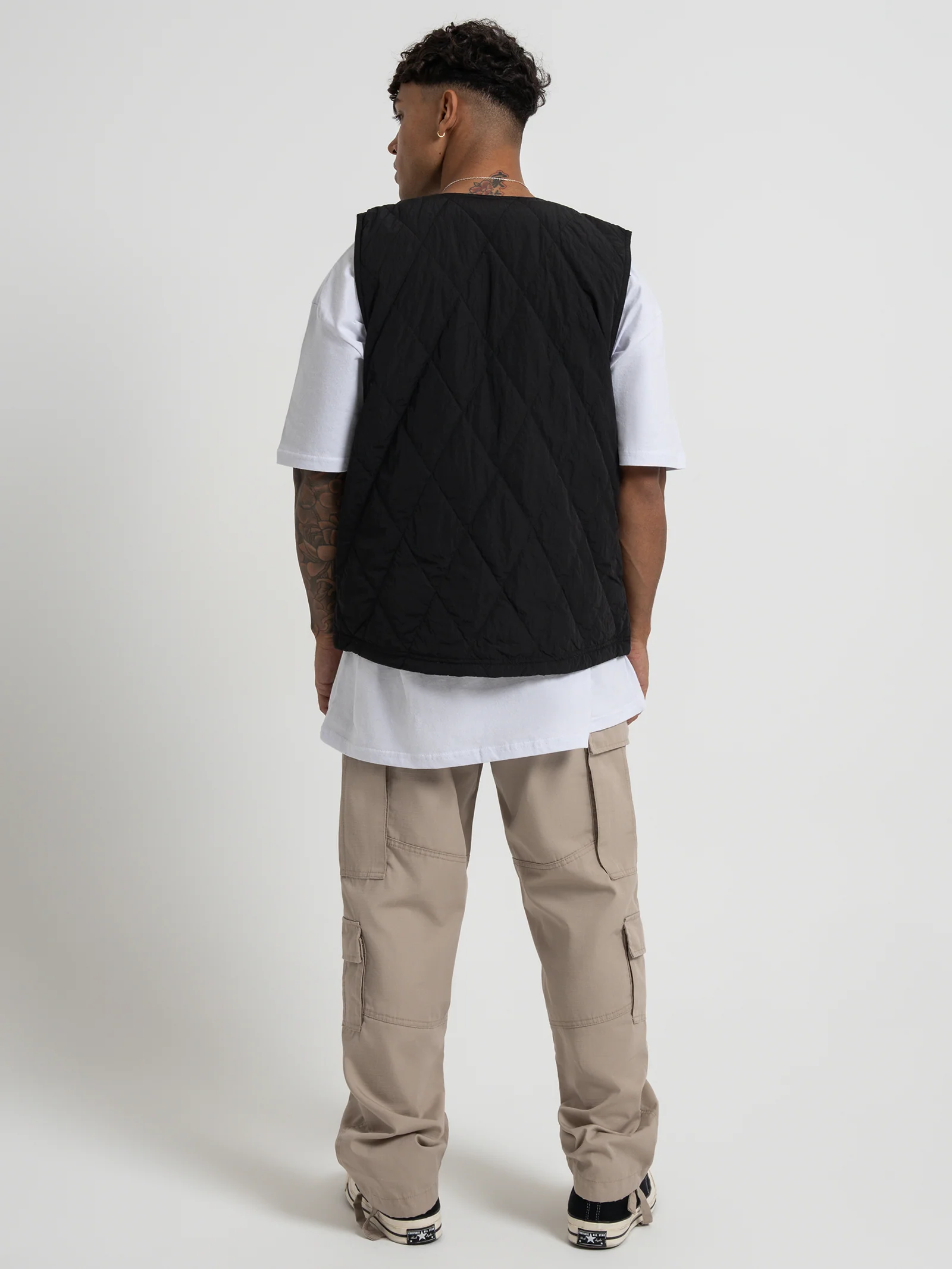 Unisex Diamond Quilted Vest - Image 6