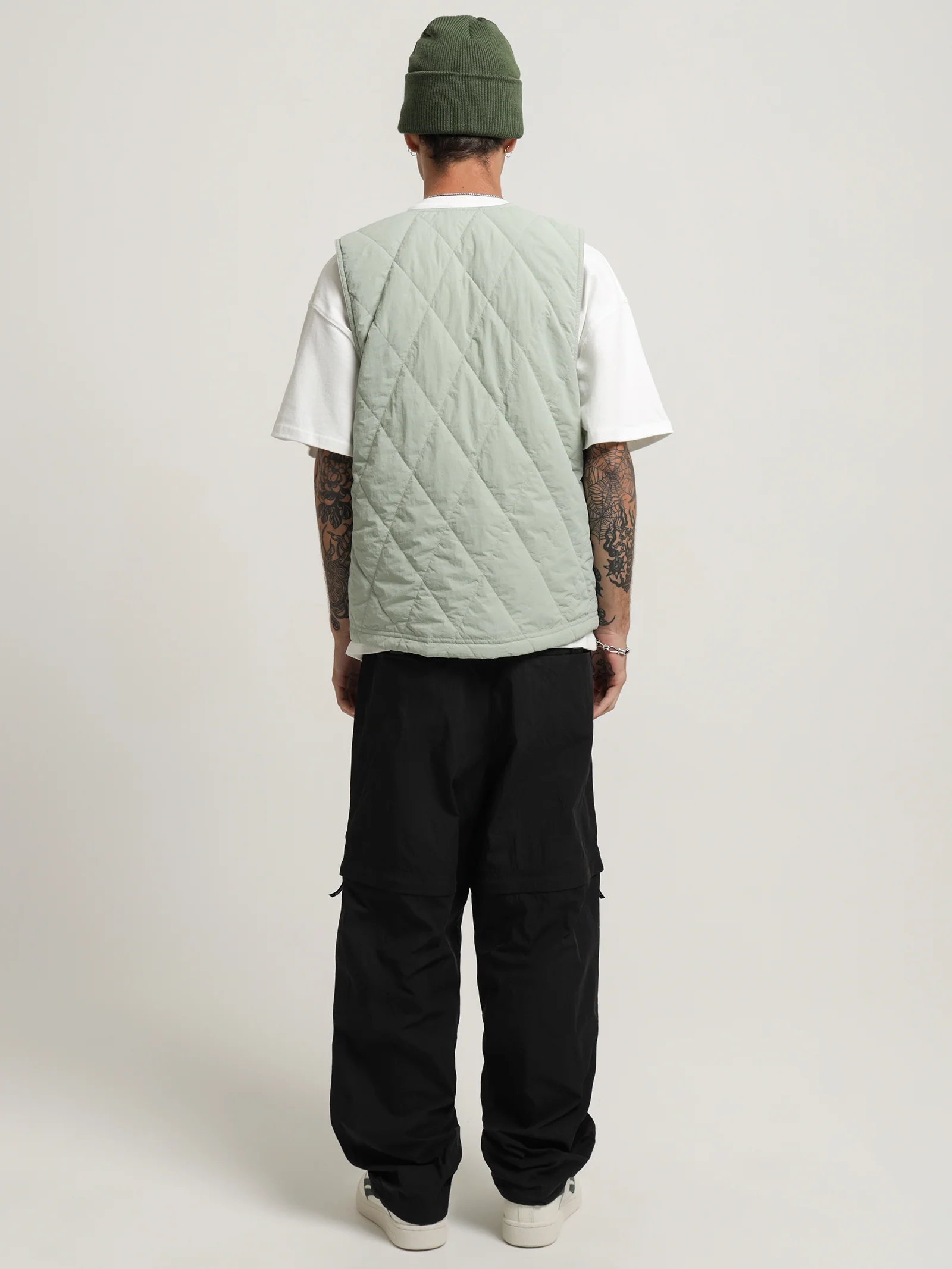 Unisex Diamond Quilted Vest - Image 5