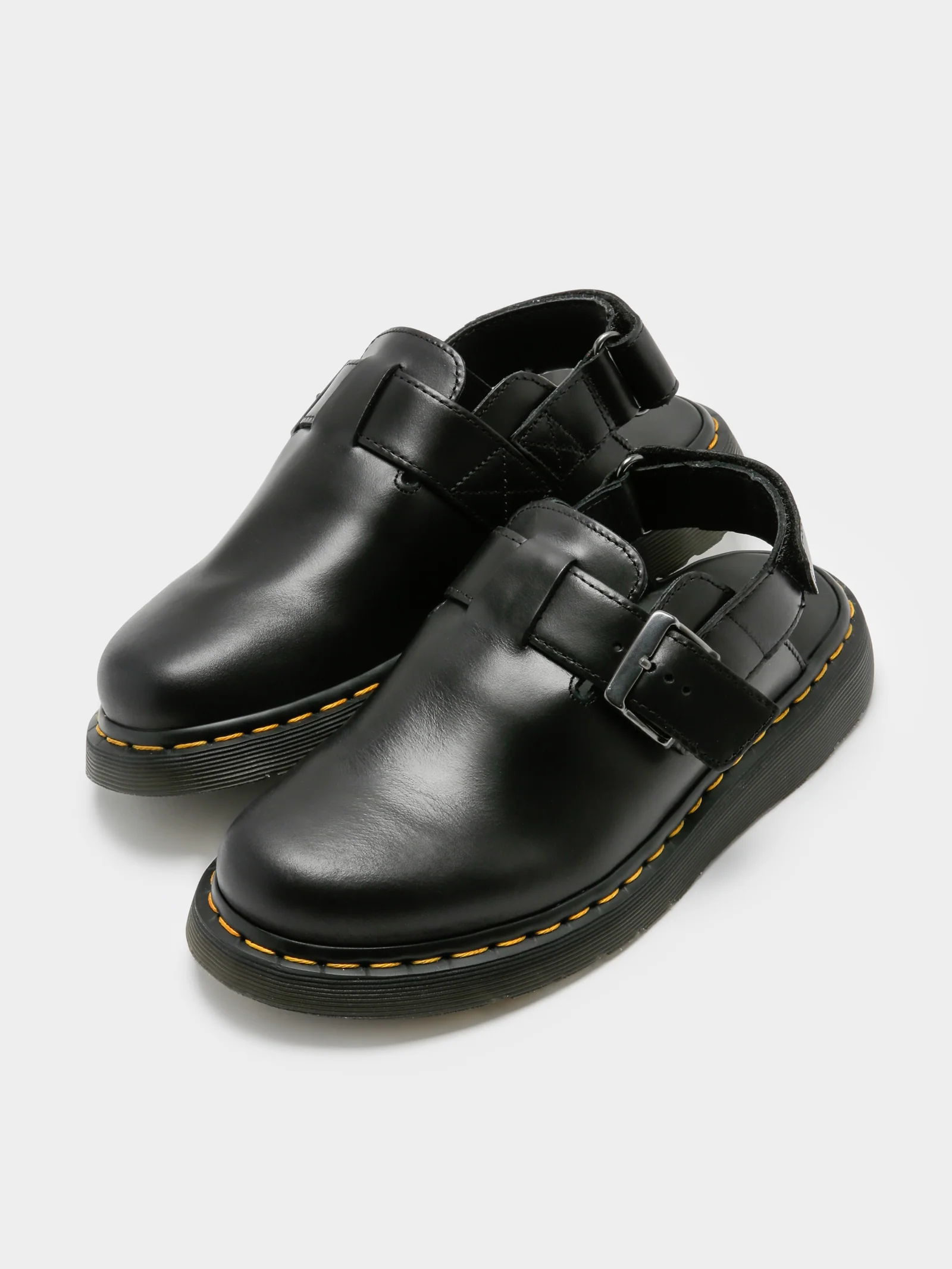 Unisex Jorge II Brando Leather Slingback Mules - Image 2