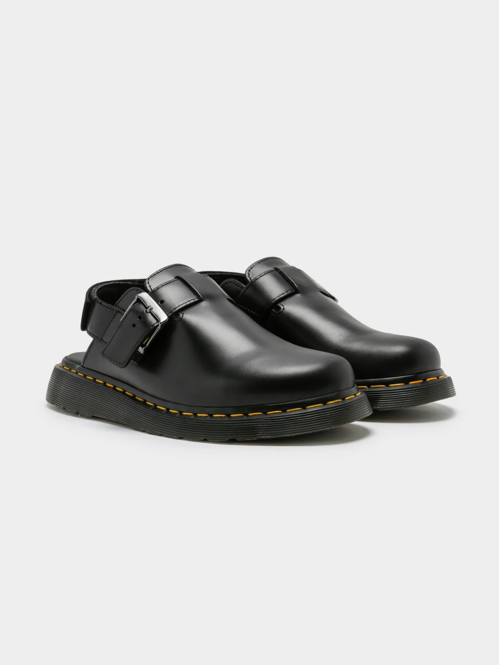 Unisex Jorge II Brando Leather Slingback Mules - Image 6