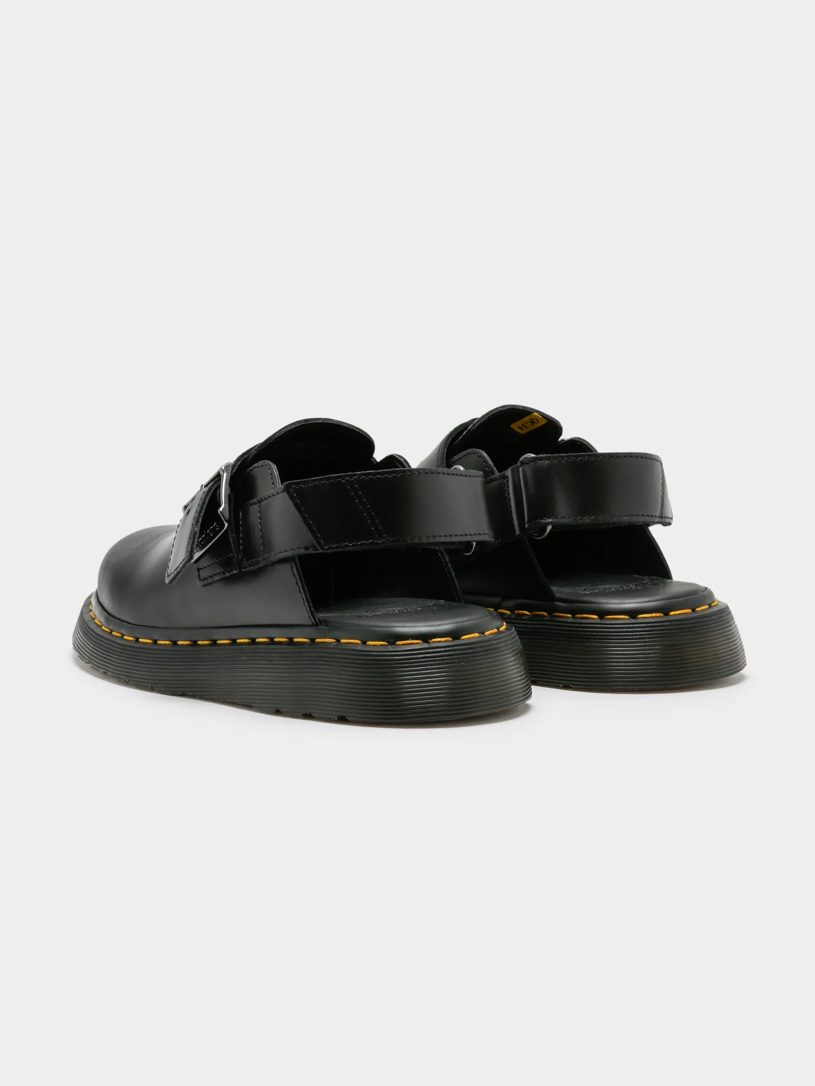 Unisex Jorge II Brando Leather Slingback Mules - Image 7