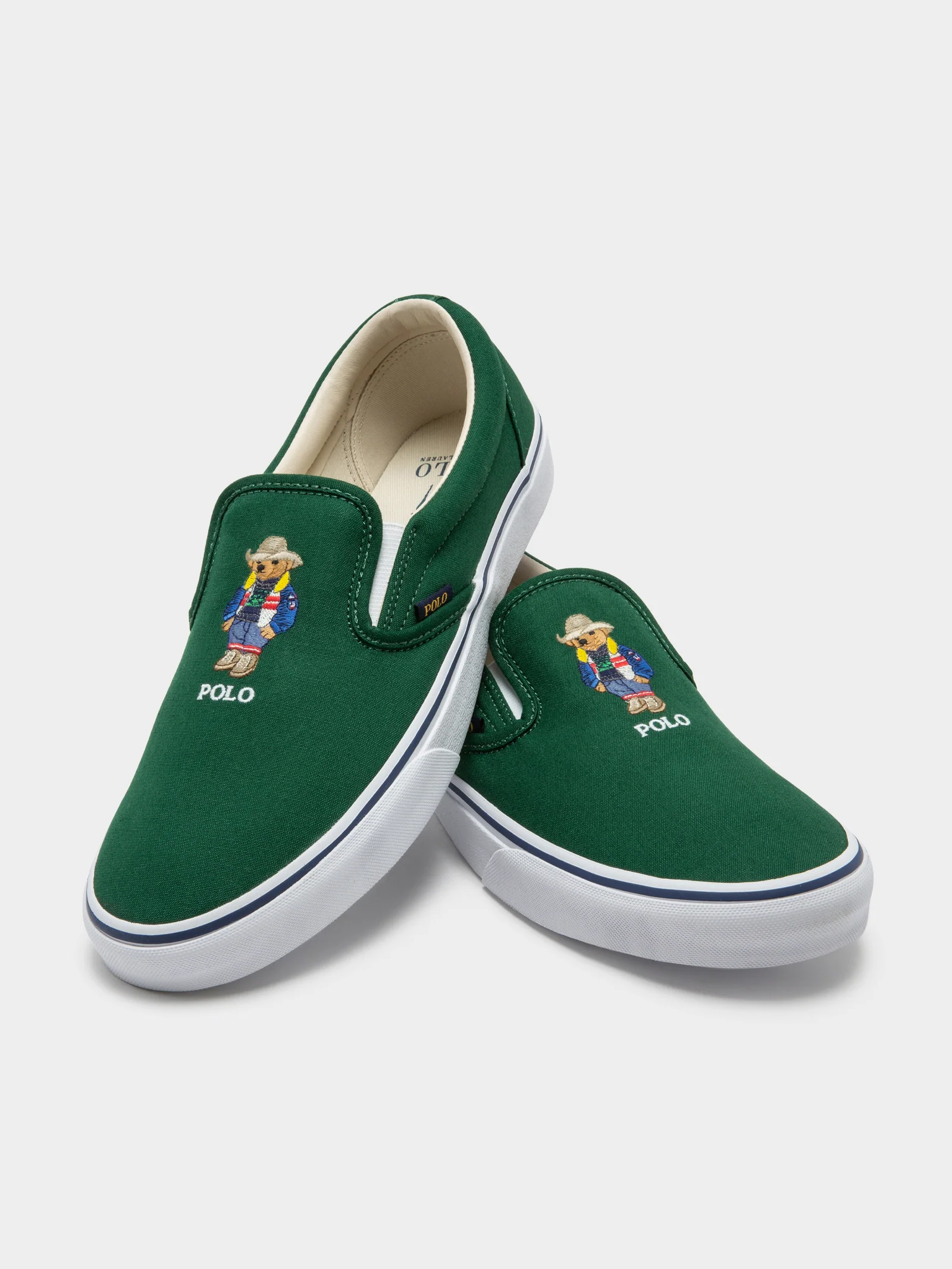 Unisex Keaton Bear Slip-On Sneakers - Image 4