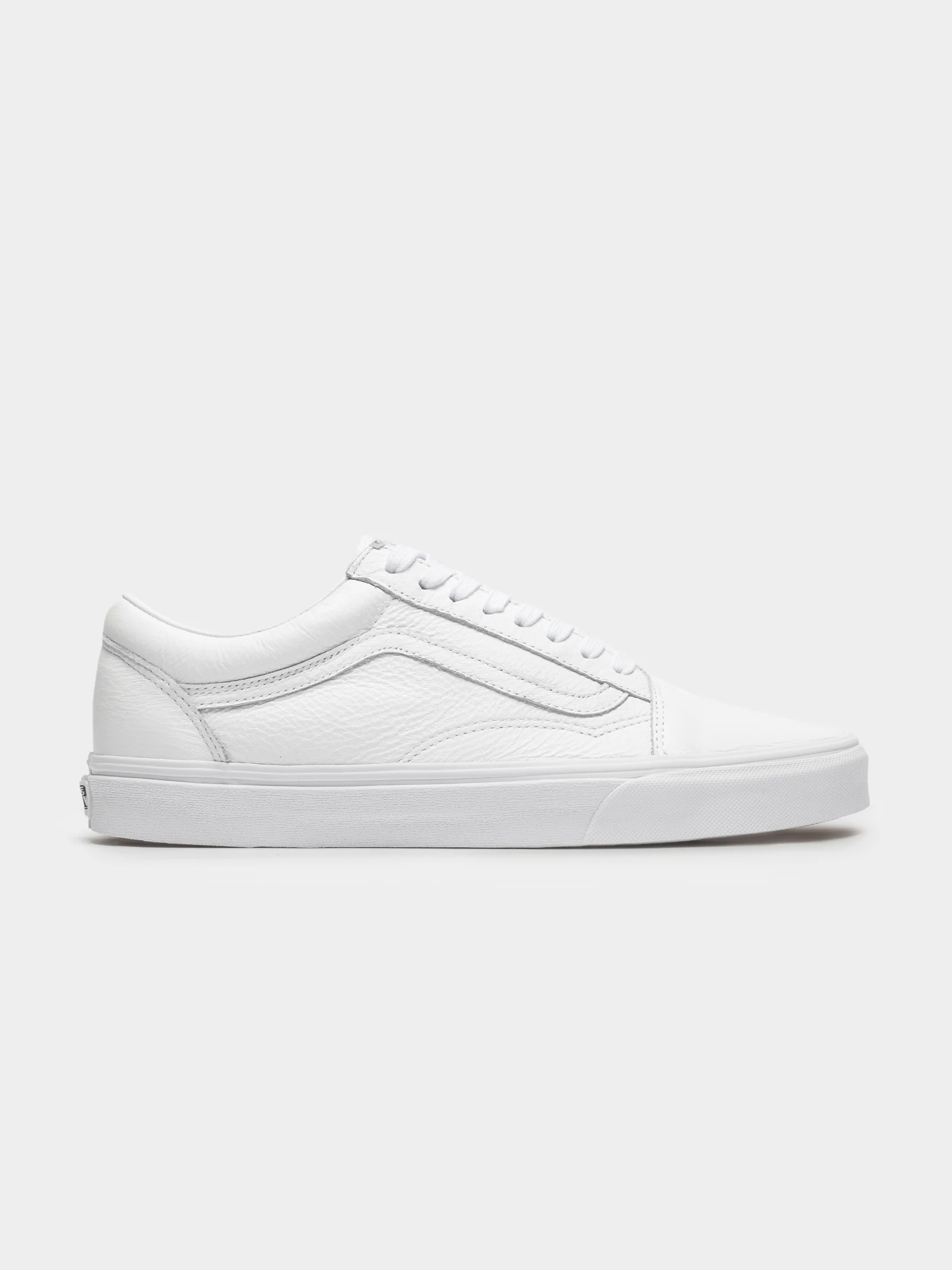 Unisex Old Skool Leather Sneaker - Image 2