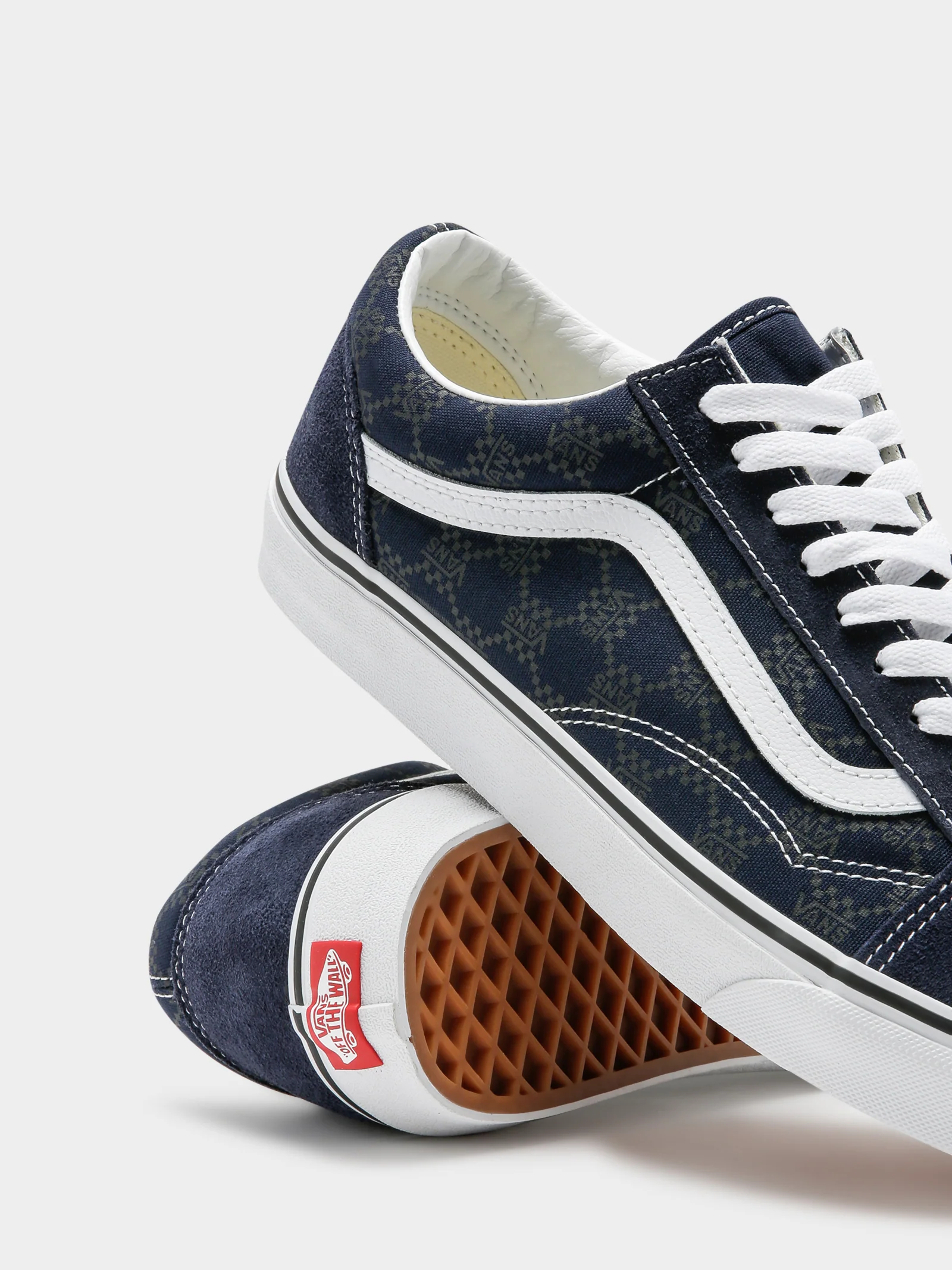 Unisex Old Skool Monogram Sneakers - Image 5