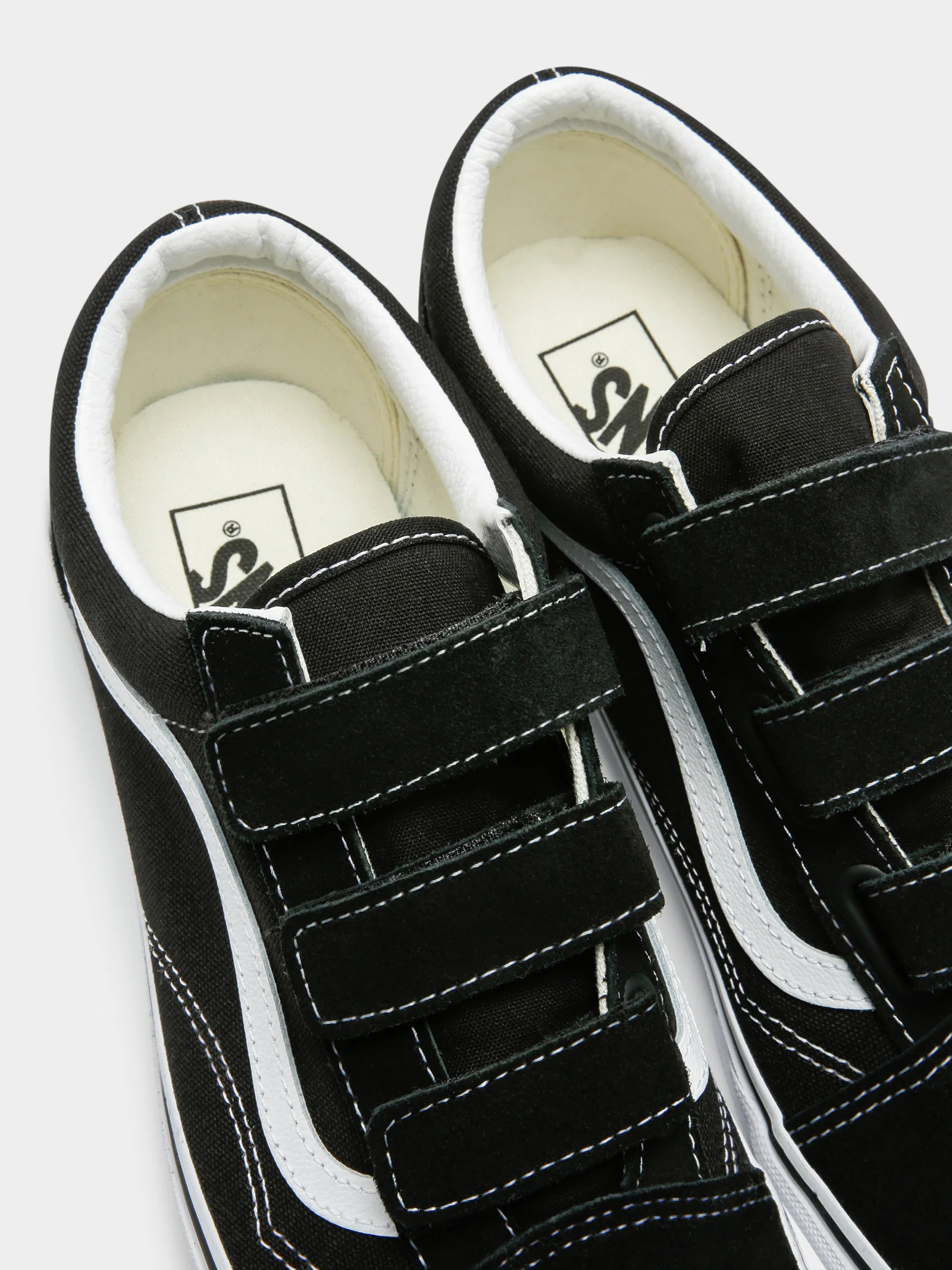 Unisex Old Skool Velcro Canvas Sneakers - Image 3
