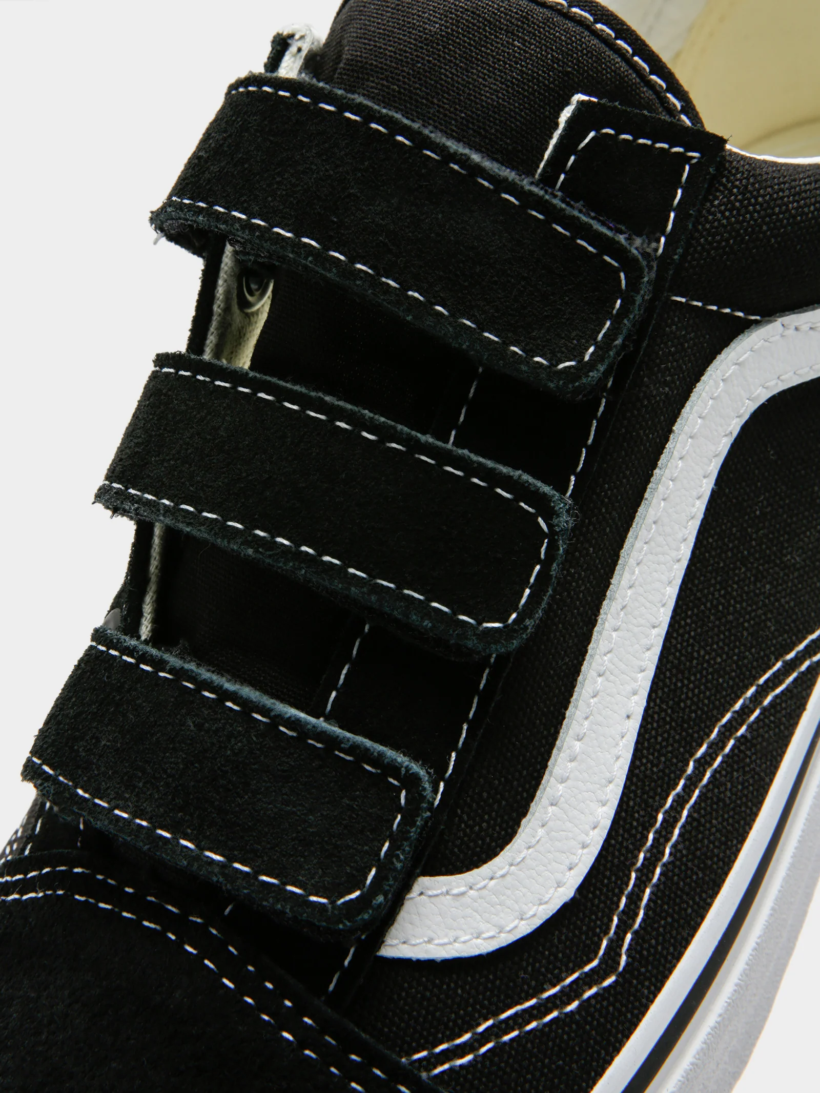 Unisex Old Skool Velcro Canvas Sneakers - Image 4