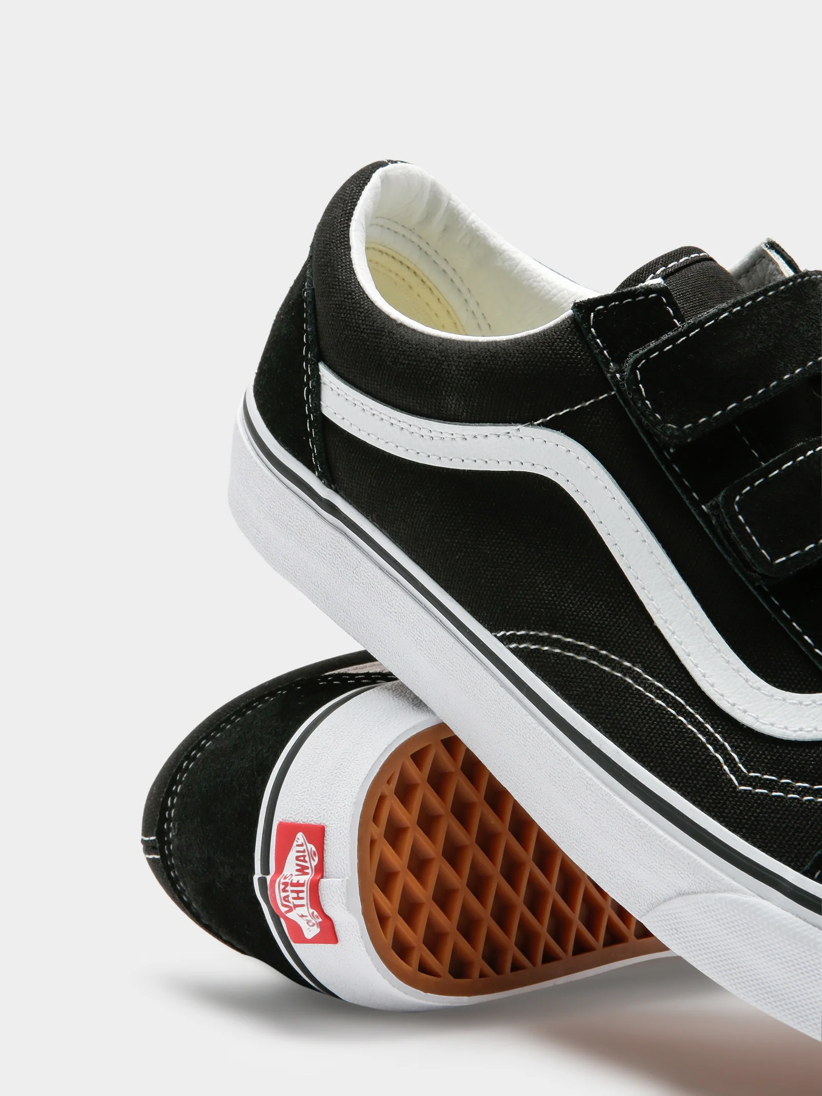 Unisex Old Skool Velcro Canvas Sneakers - Image 5