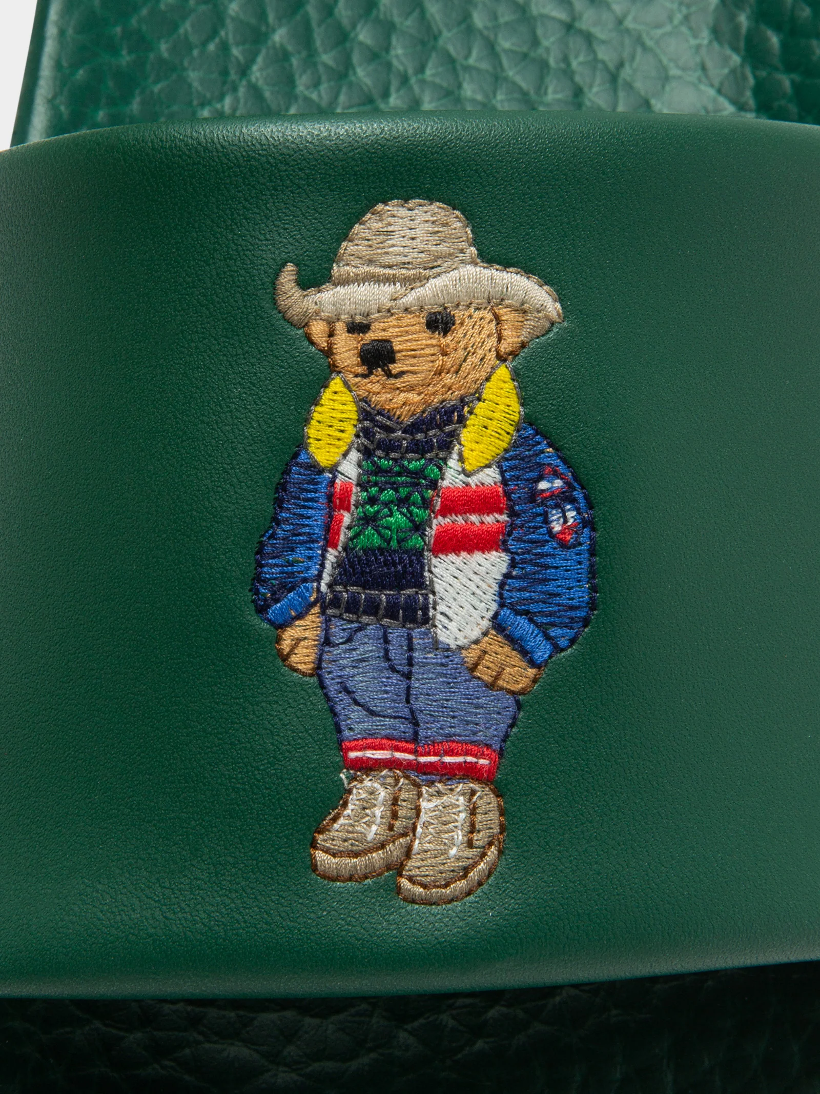 Unisex Polo Bear Slides - Image 5