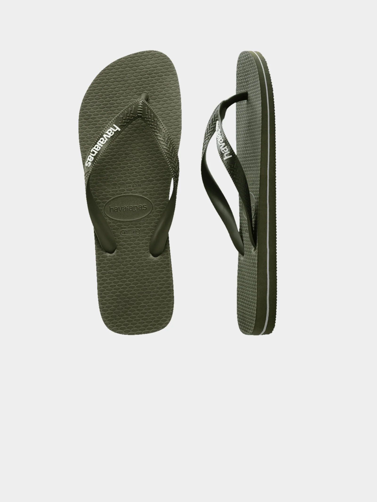 Unisex Rubber Logo Thongs - Image 2