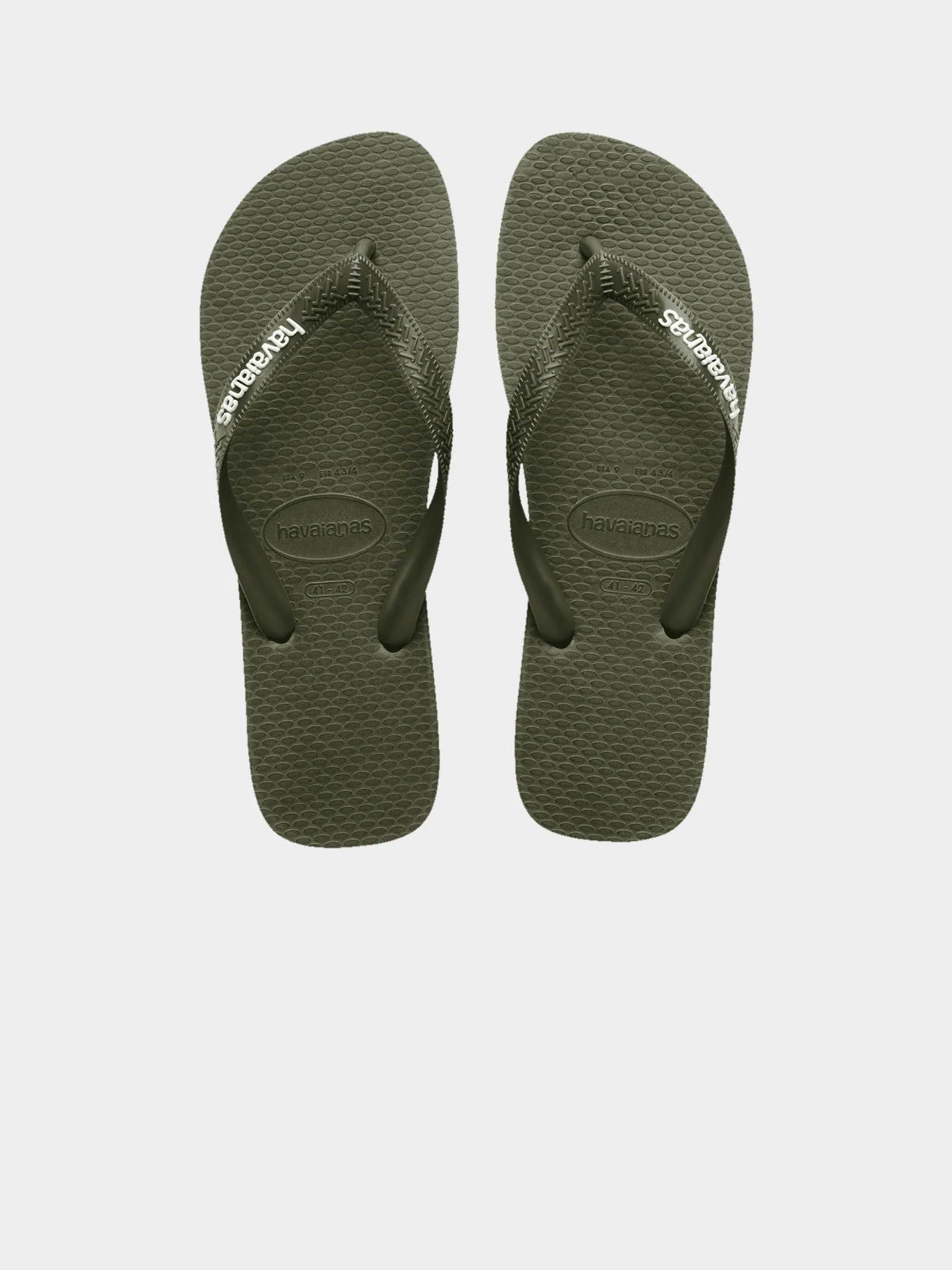 Unisex Rubber Logo Thongs - Image 3