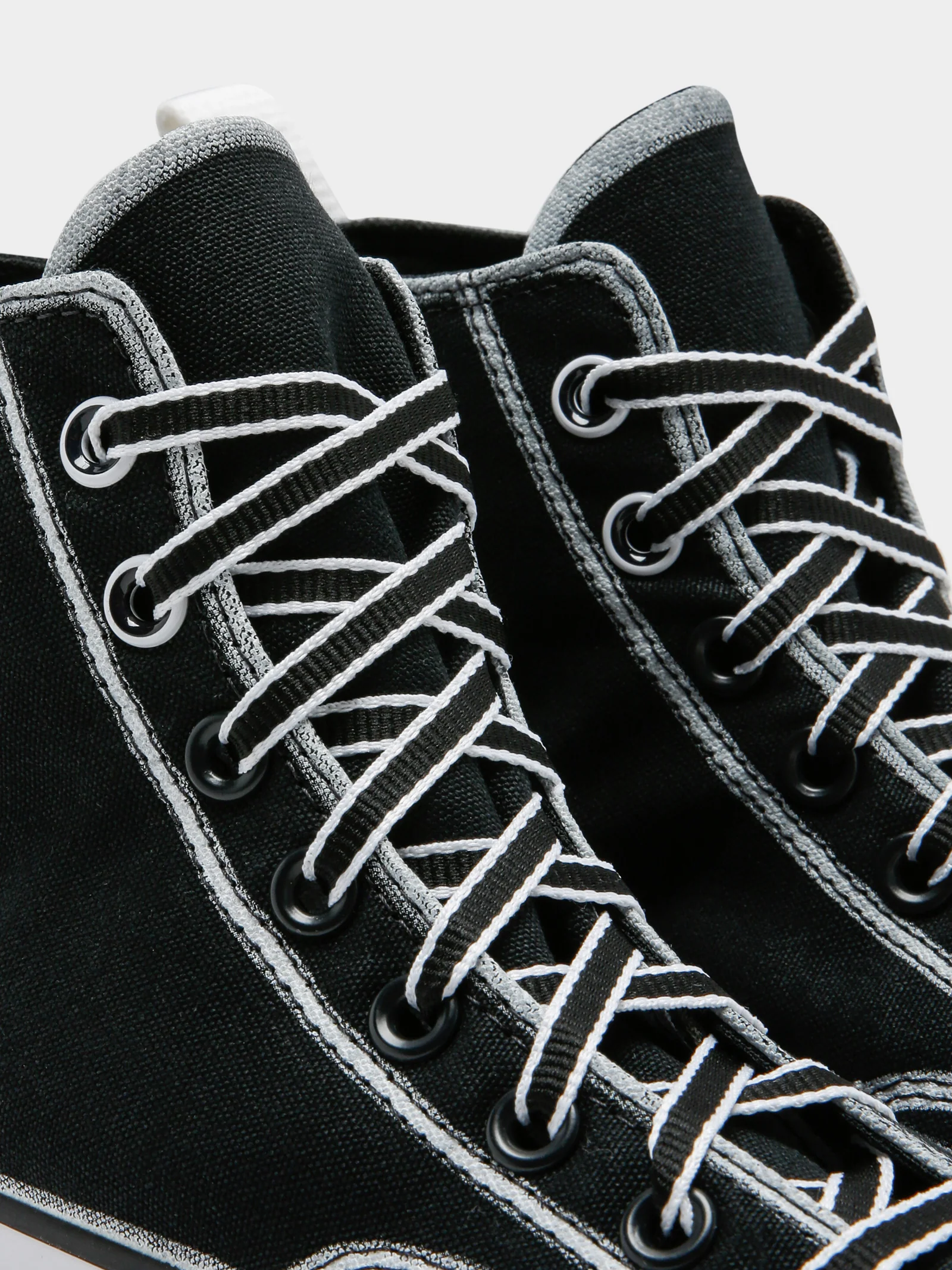 Unisex Run Star Hike Outline Sketch High Top Sneakers - Image 5