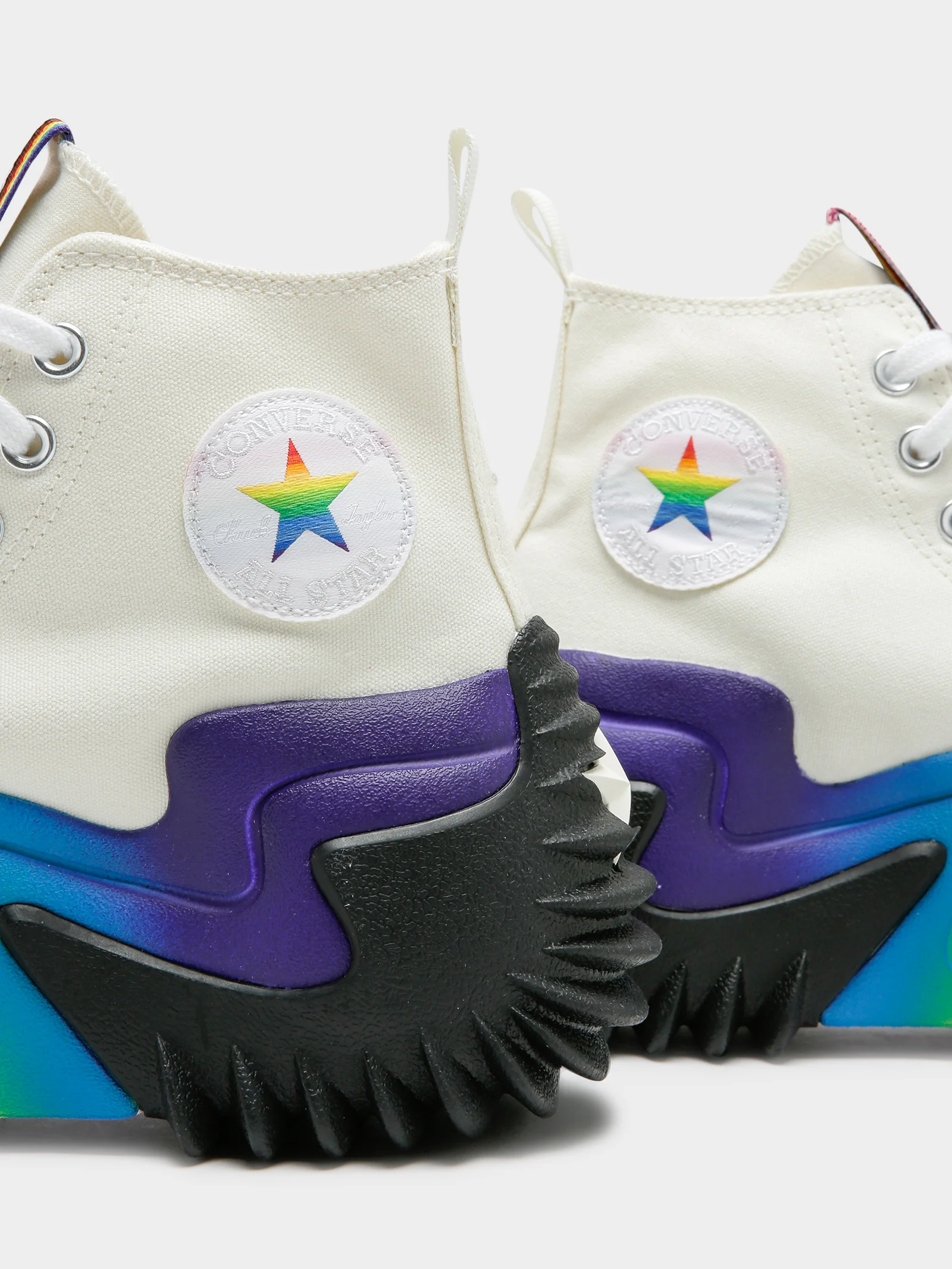 Unisex Run Star Motion Pride High Top Sneakers - Image 5