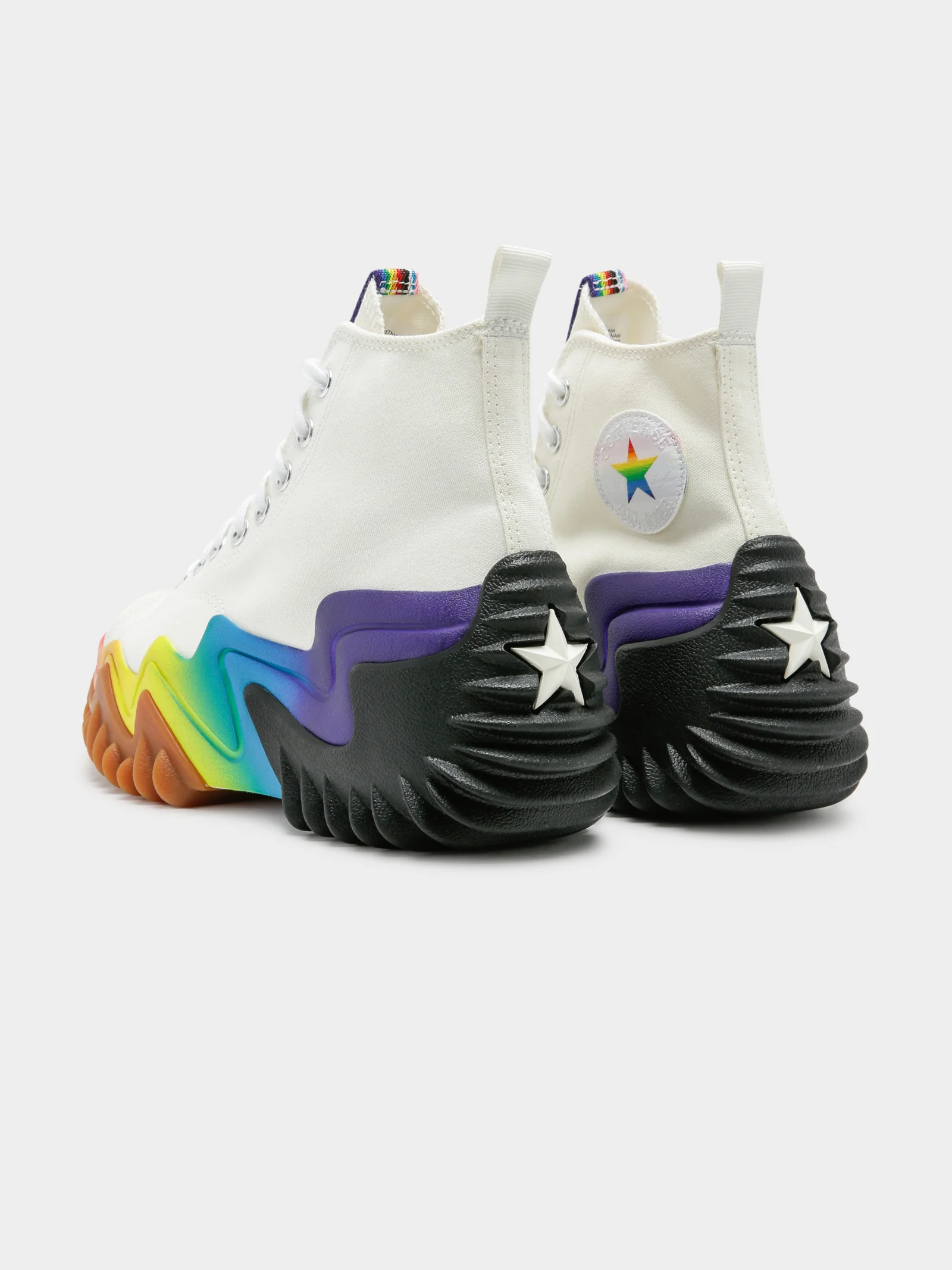 Unisex Run Star Motion Pride High Top Sneakers - Image 7