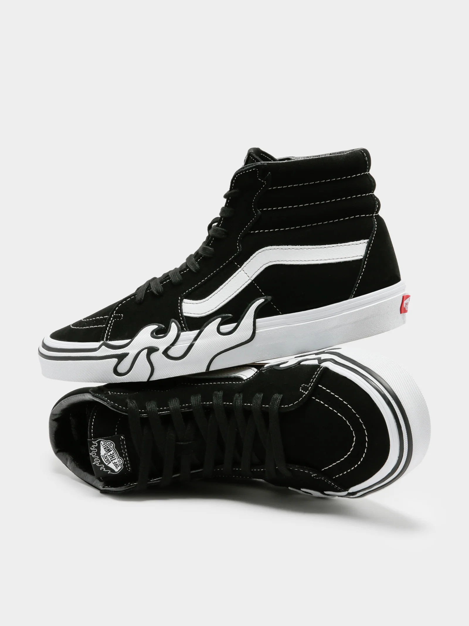 Unisex Sk8 High Flame Suede Sneakers - Image 2