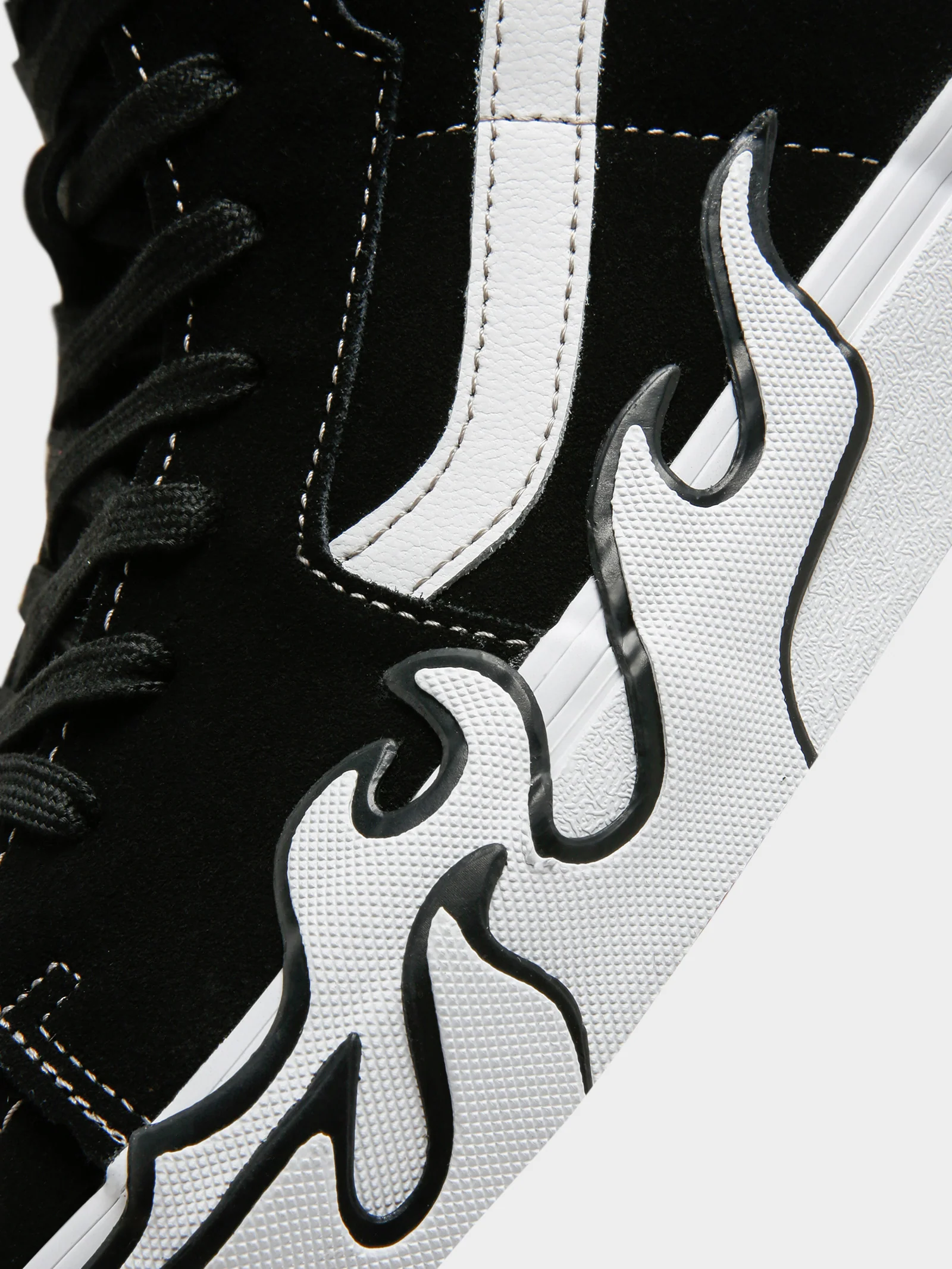 Unisex Sk8 High Flame Suede Sneakers - Image 5
