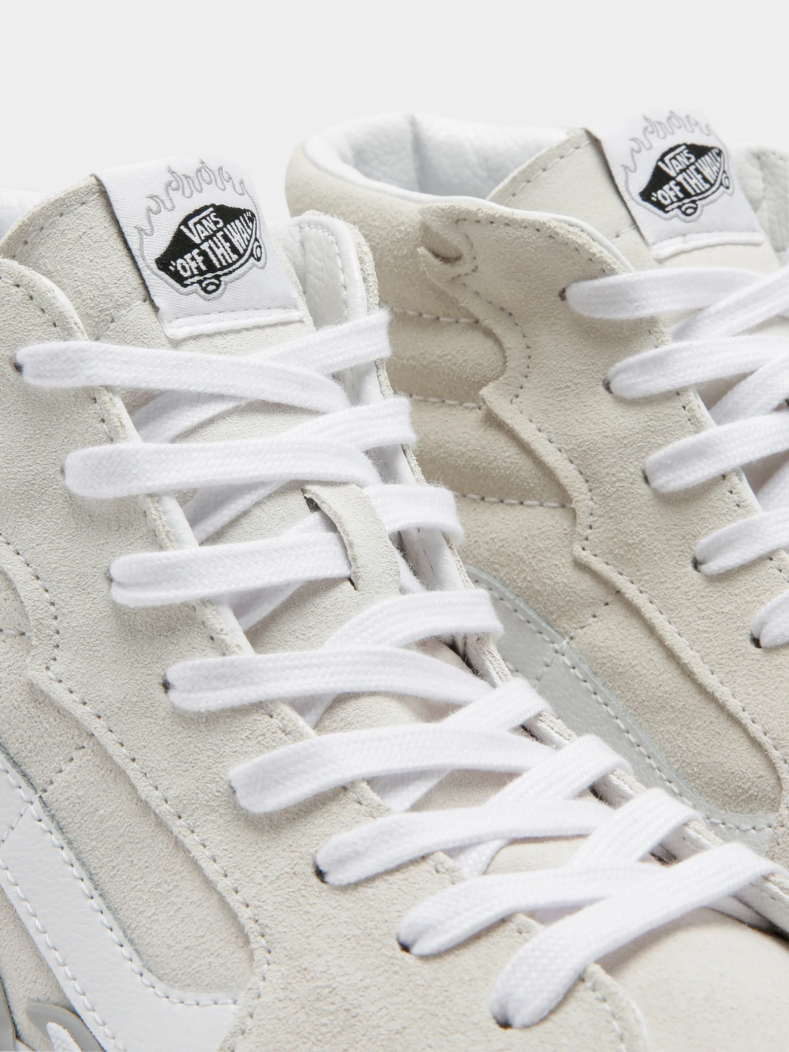 Unisex Sk8 High Flame Suede Sneakers - Image 3