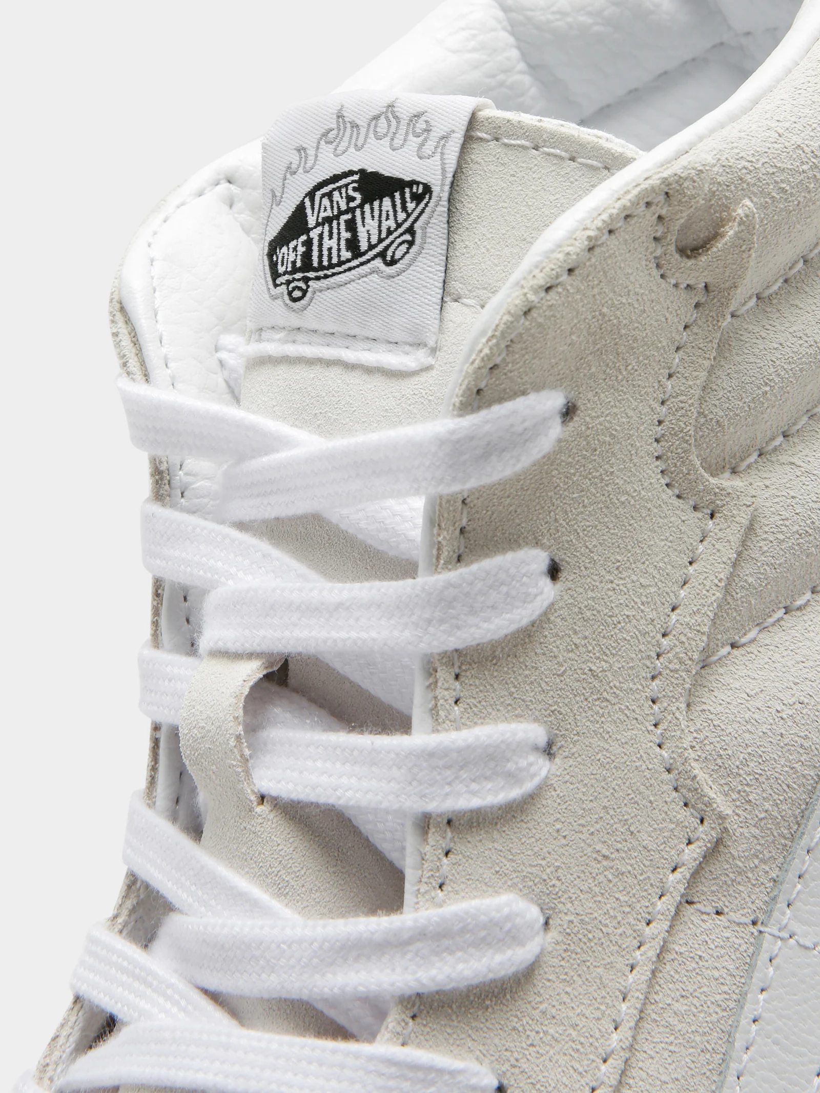 Unisex Sk8 High Flame Suede Sneakers - Image 4