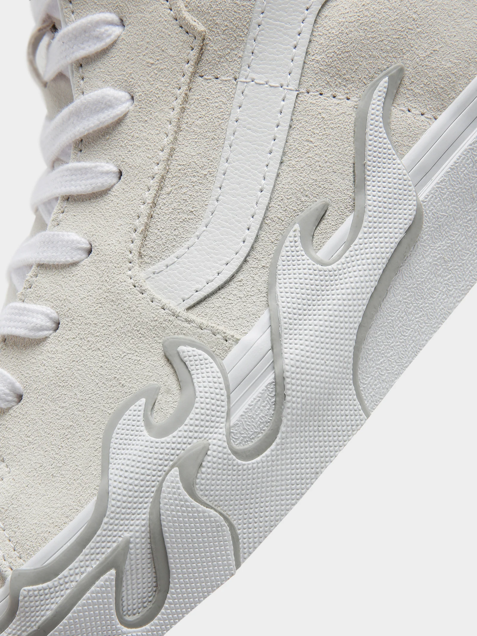 Unisex Sk8 High Flame Suede Sneakers - Image 5