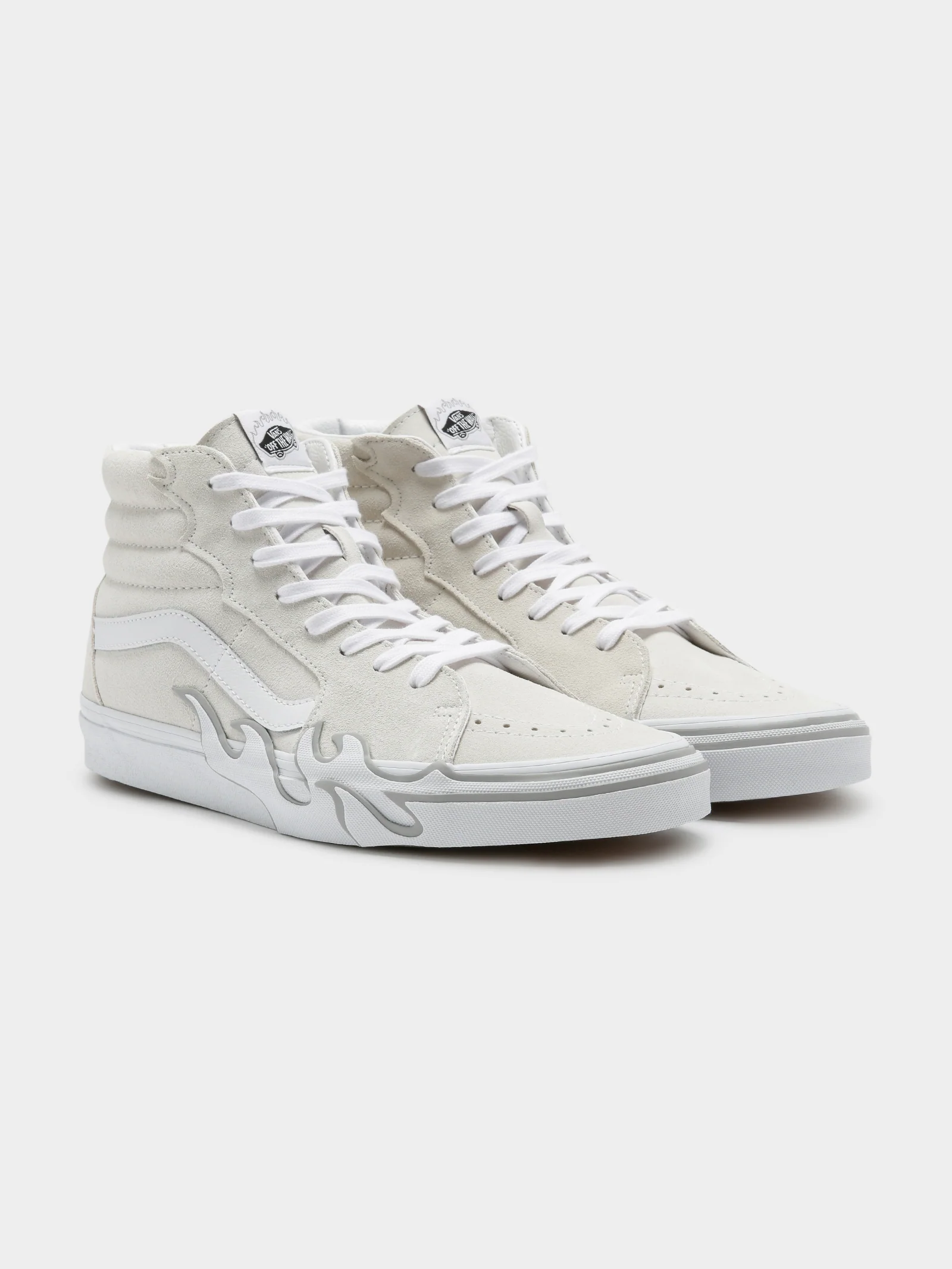 Unisex Sk8 High Flame Suede Sneakers - Image 6