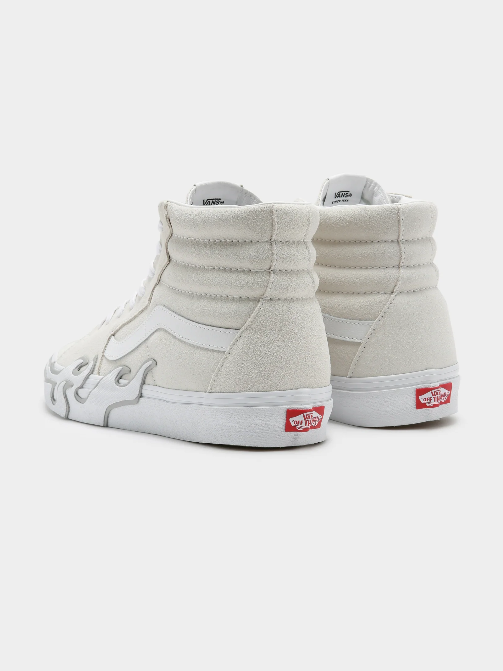 Unisex Sk8 High Flame Suede Sneakers - Image 7