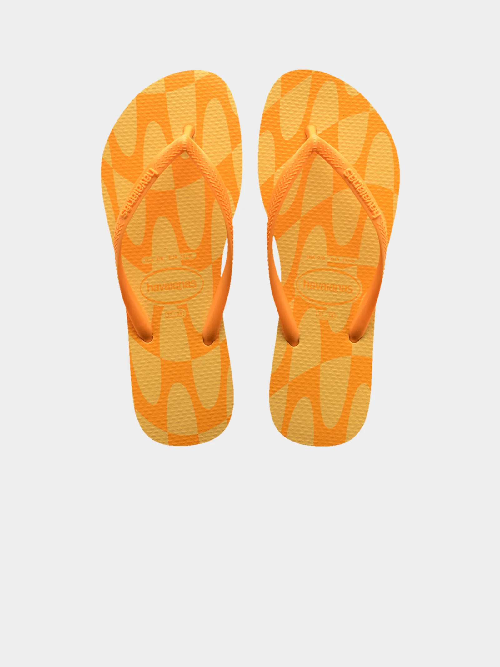 Unisex Slim Distorted Wave Thongs - Image 3