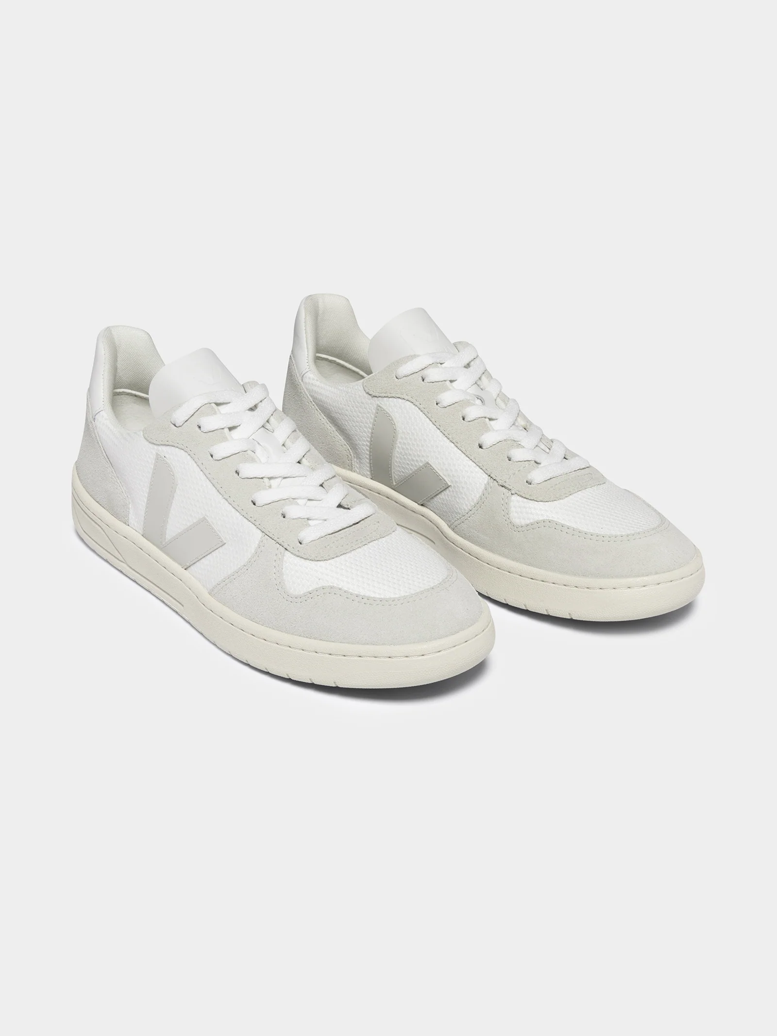 Unisex V10 Leather Suede Sneakers - Image 2