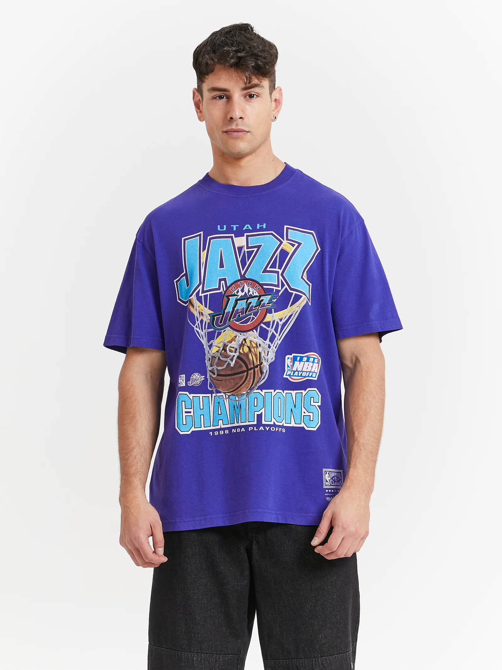 Utah Jazz Nothing But Net T-Shirt