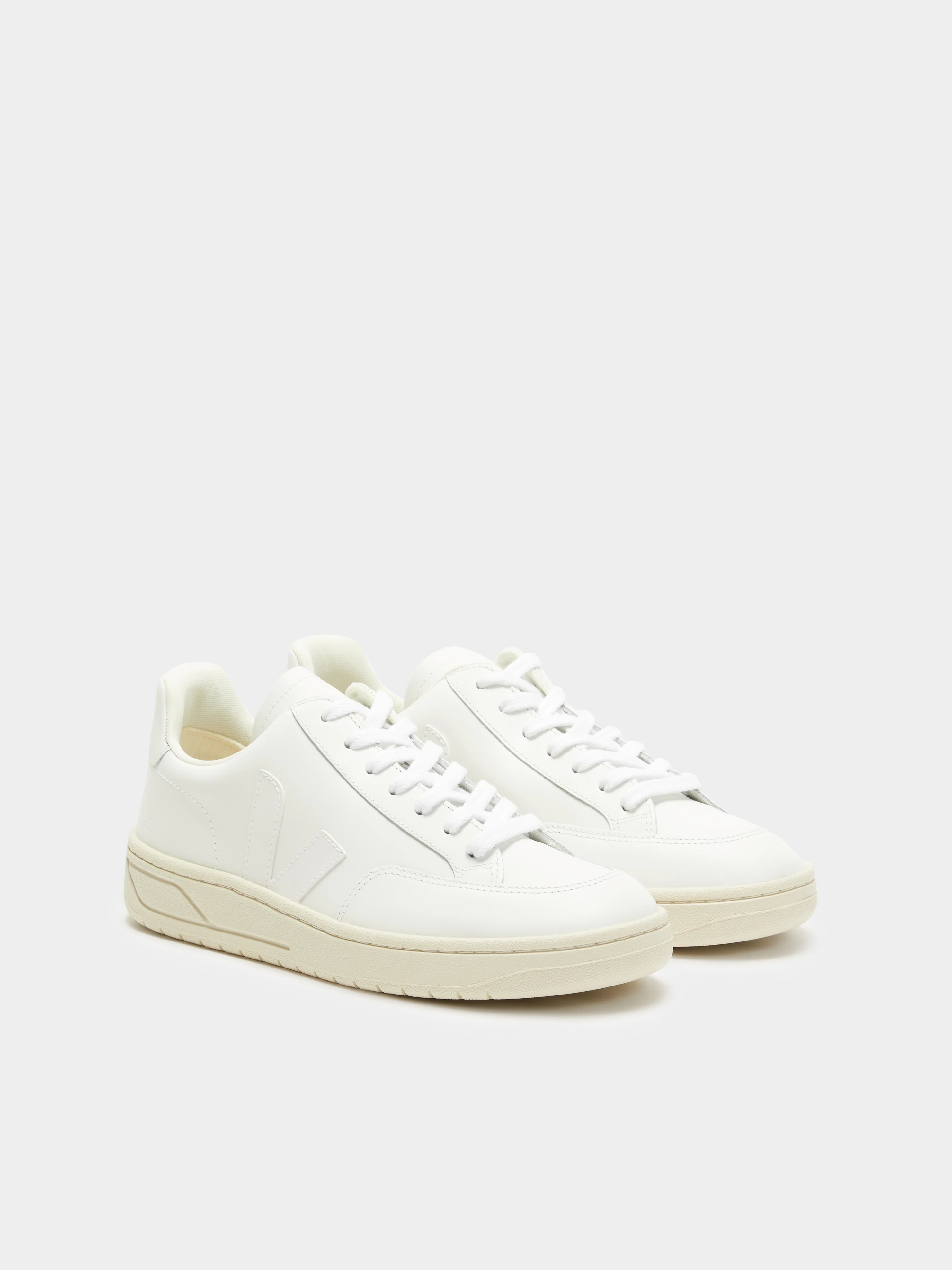 Womens V12 Leather Sneakers - Image 2