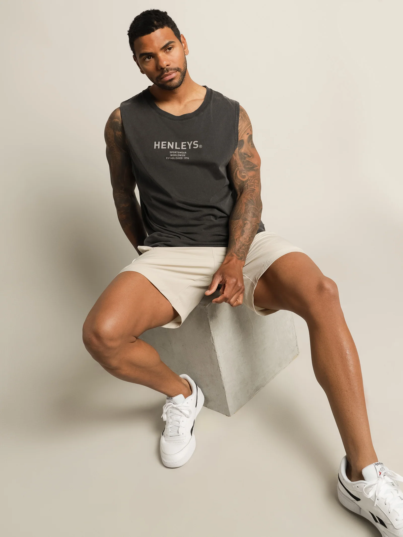 Vandal Loose Muscle T-Shirt - Image 2