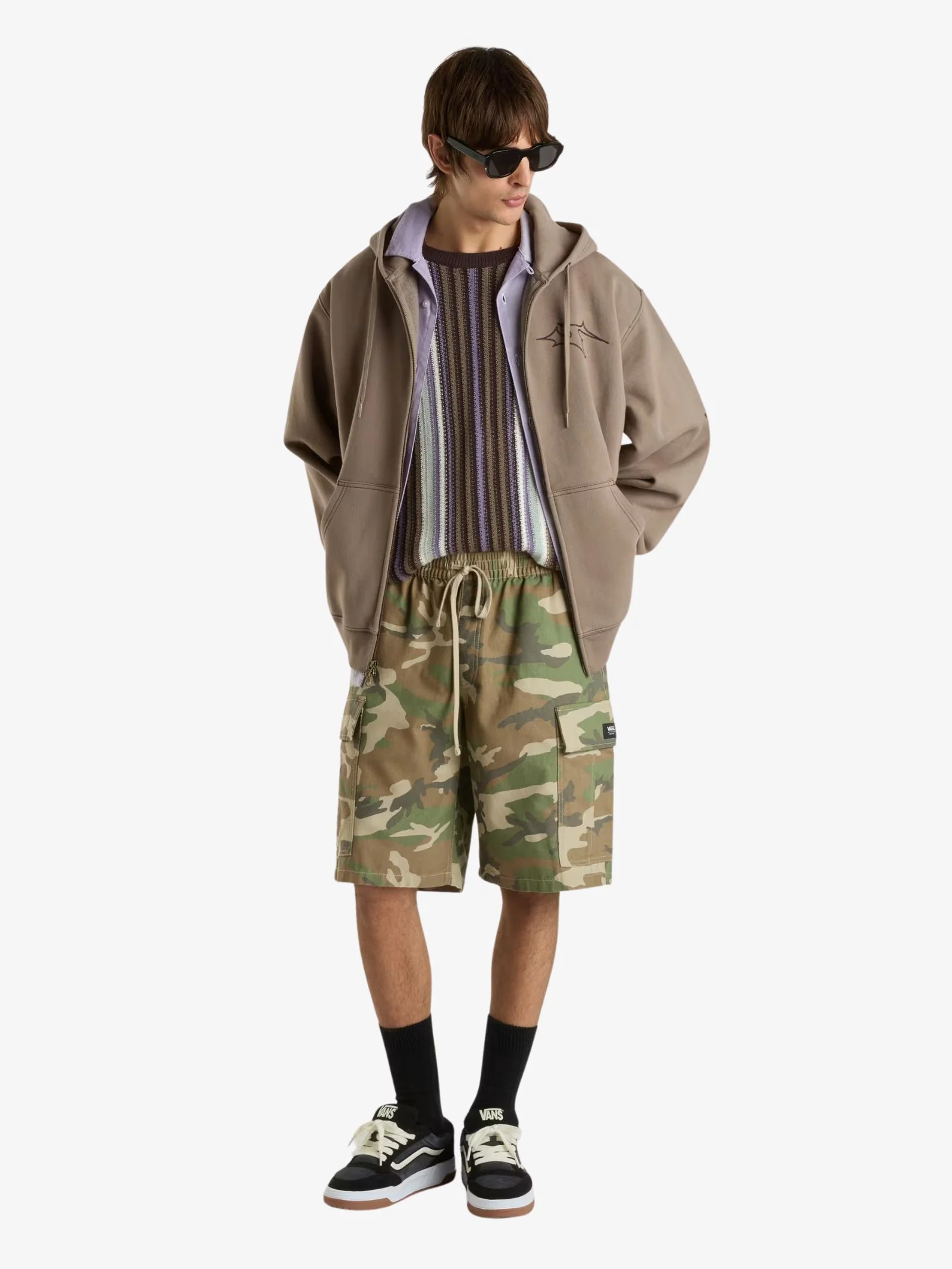 Skate V Thorn Zip Sweatshirt