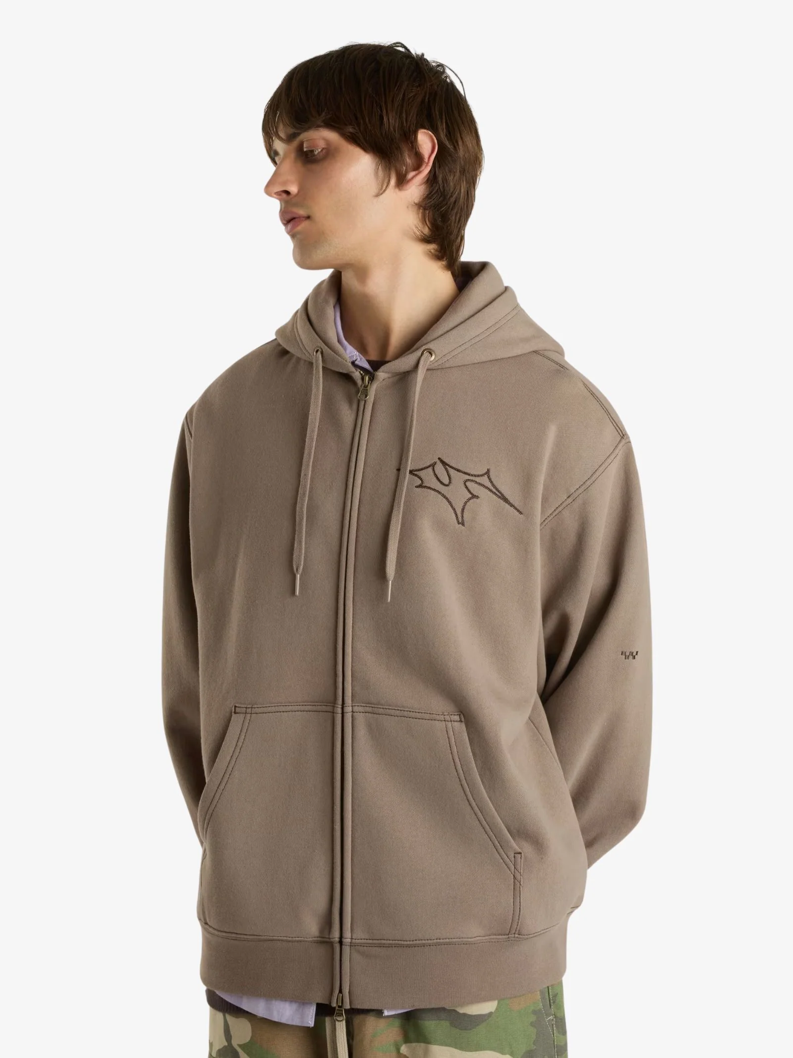 Skate V Thorn Zip Sweatshirt - Image 2
